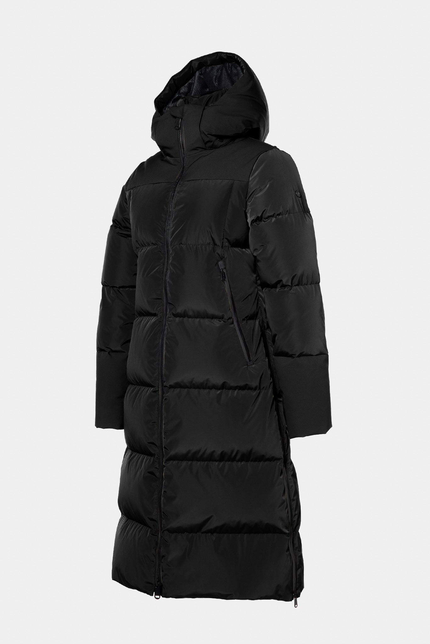 Czarny płaszcz damski SION jacket
