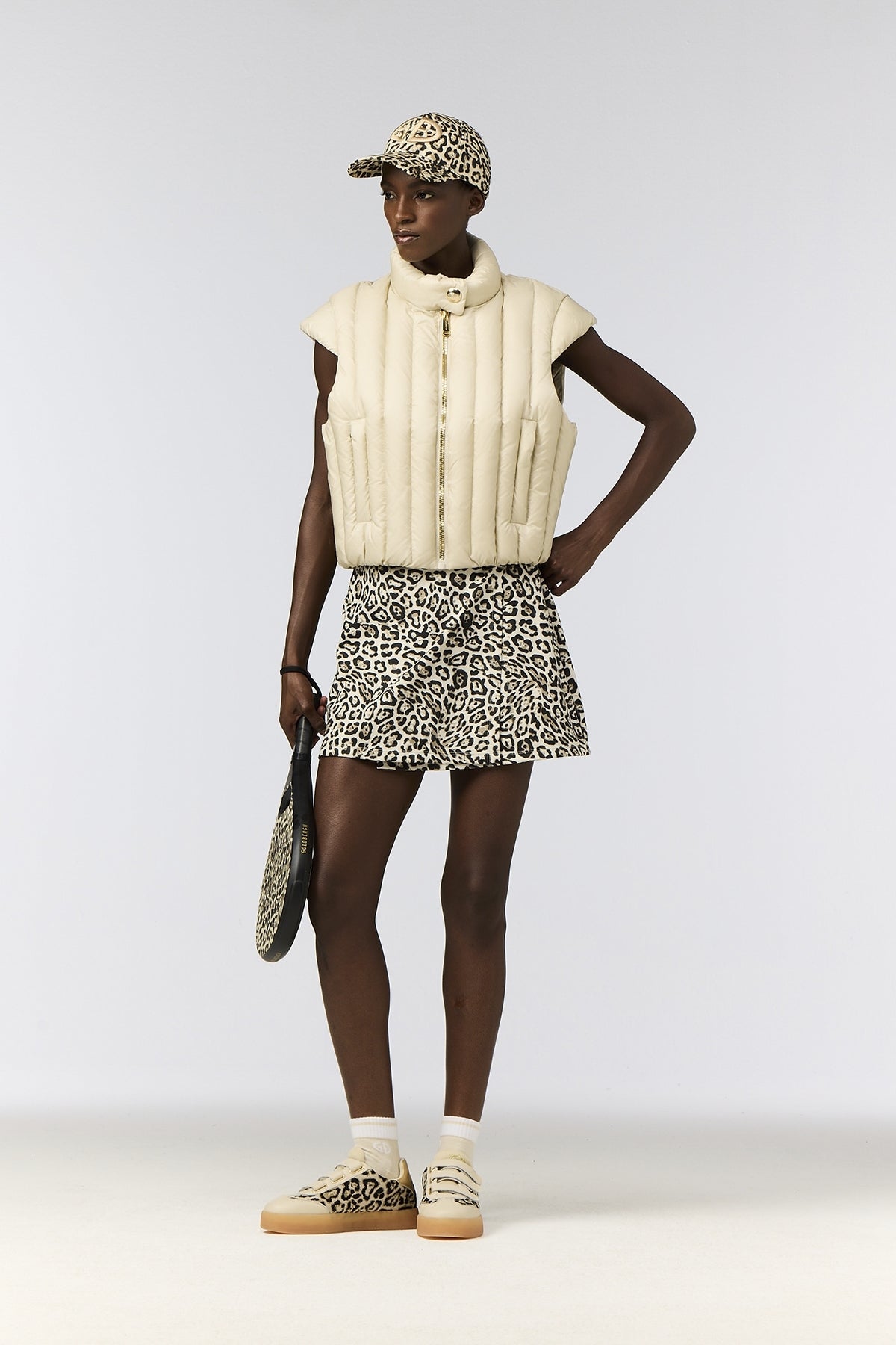 Jasnobeżowa kamizelka ORATA bodywarmer