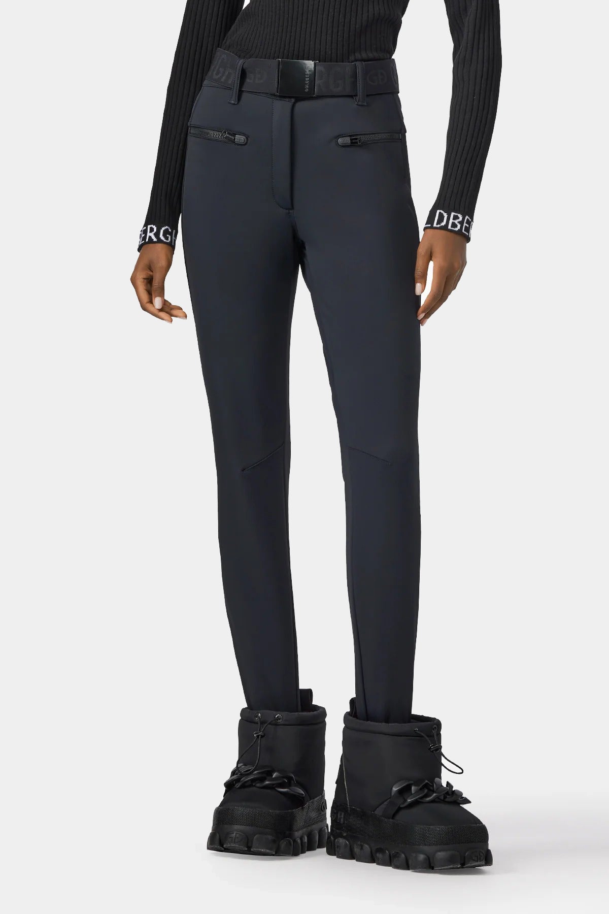 Czarne spodnie narciarskie PARIS ski pants
