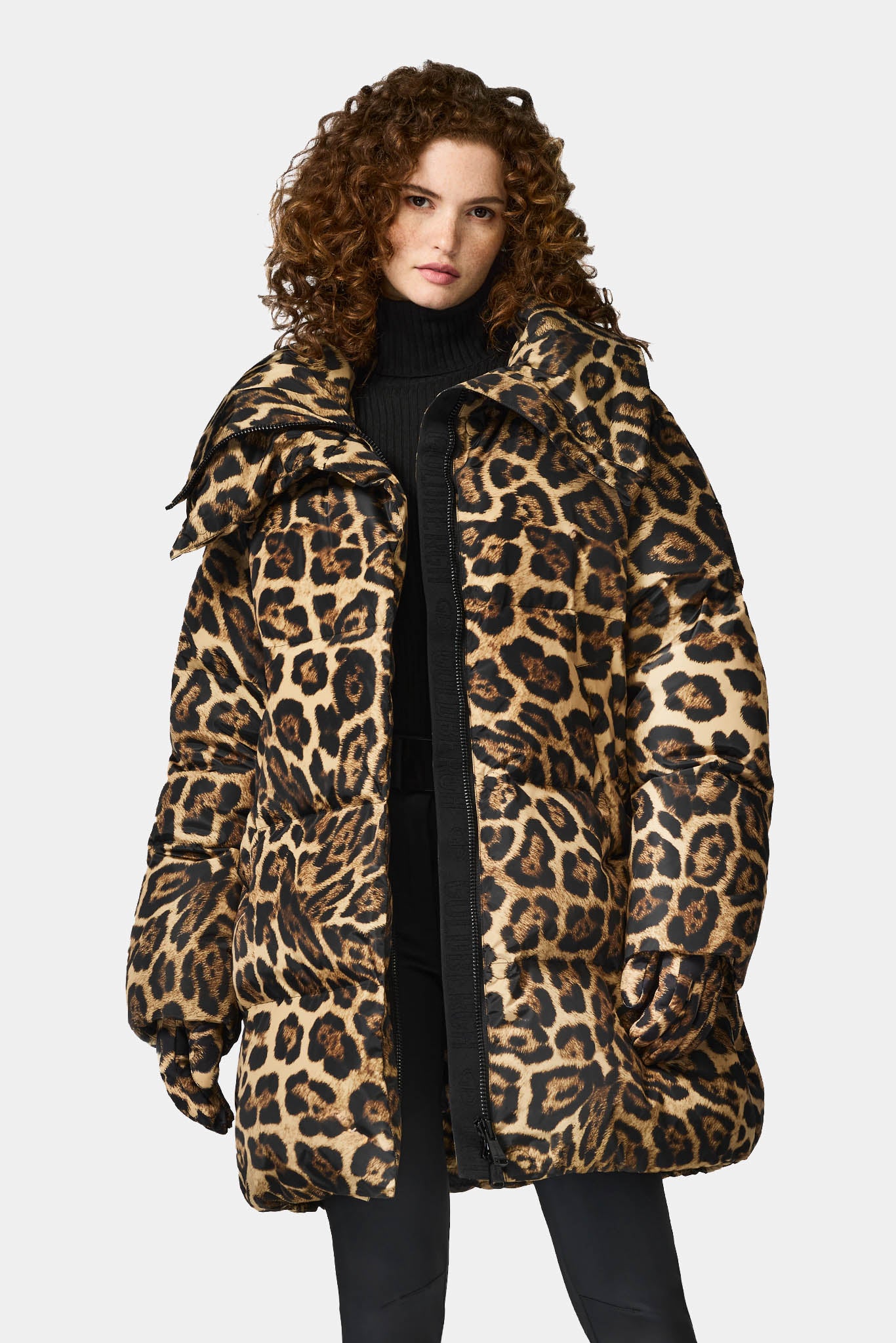 Płaszcz damski ZOSHA jacket w print zwierzęcy