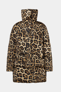 Płaszcz damski ZOSHA jacket w print zwierzęcy