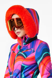 Kombinezon narciarski Damski La Fête Faux Border Ski Suit