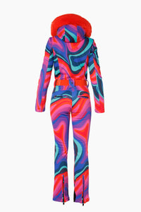 Kombinezon narciarski Damski La Fête Faux Border Ski Suit