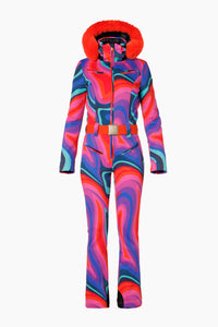 Kombinezon narciarski Damski La Fête Faux Border Ski Suit