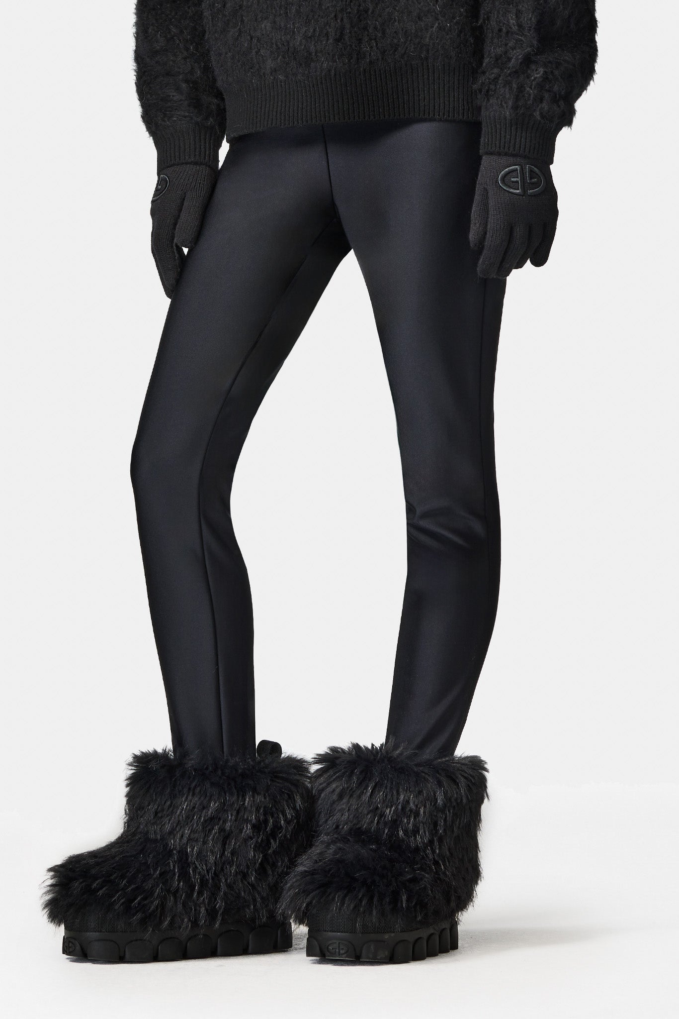 Czarne spodnie narciarskie SANDY ski pants