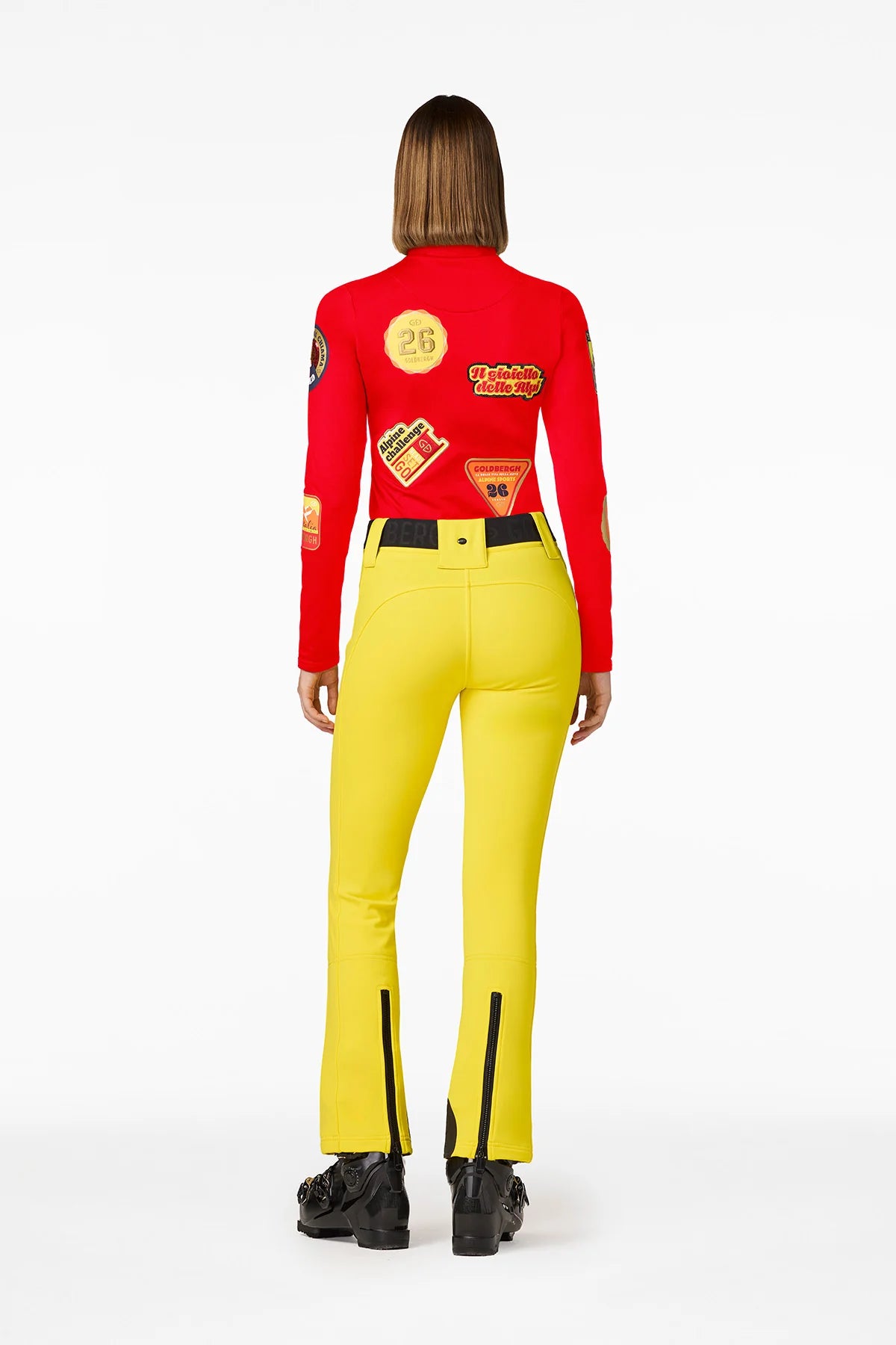 TRIUMPH red ski turtleneck