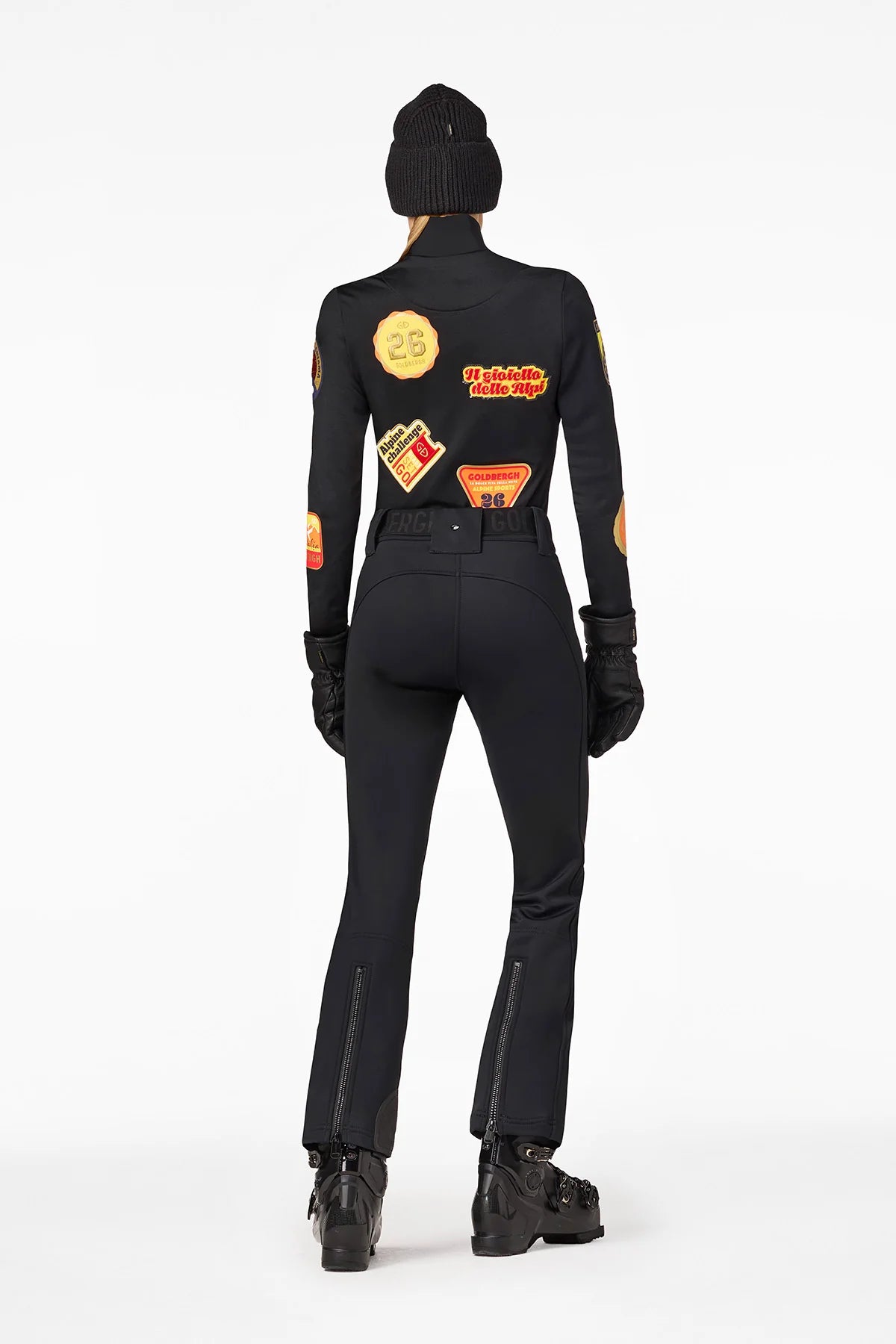 TRIUMPH black ski turtleneck