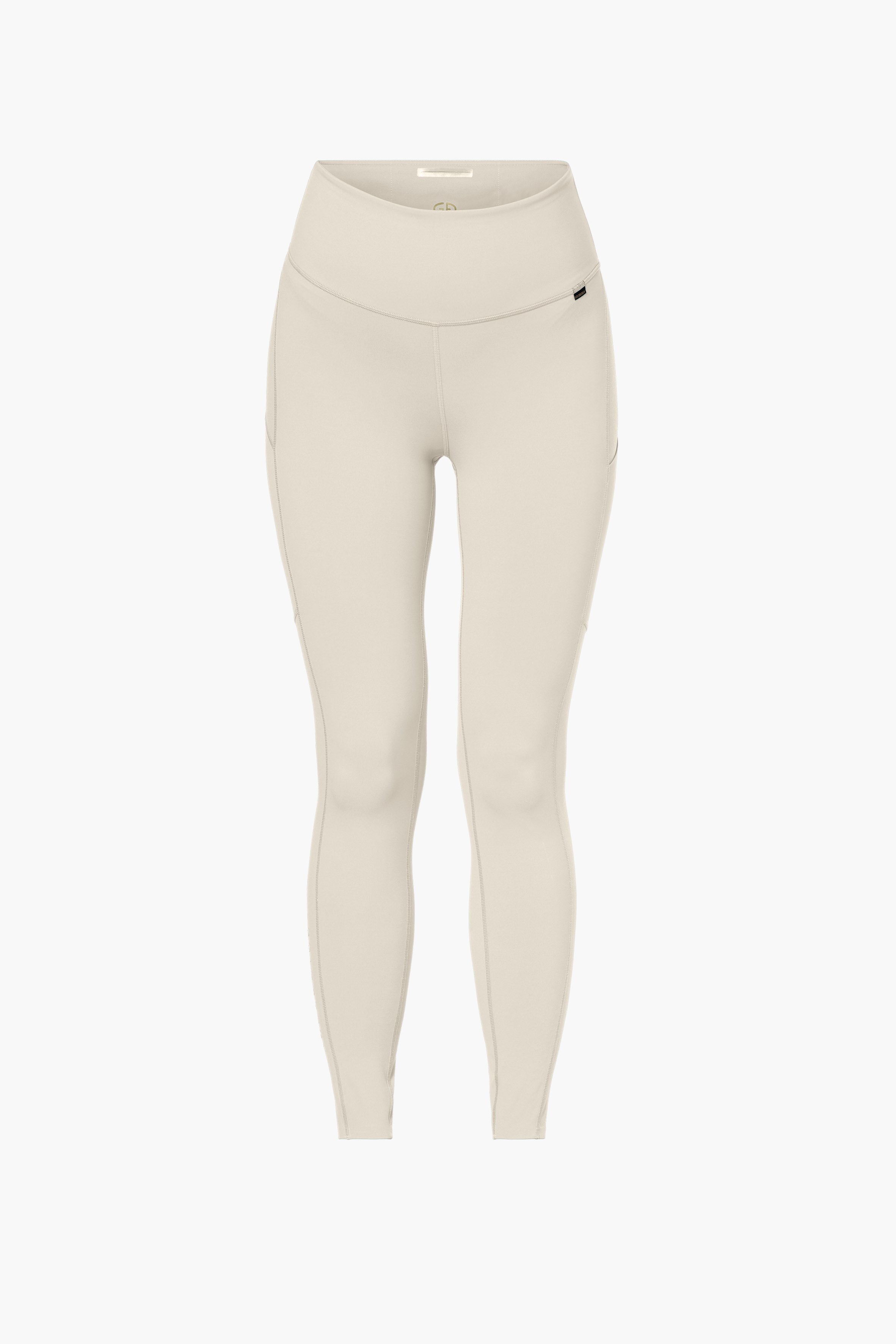 Jasnobeżowe leginsy SERENZA tight