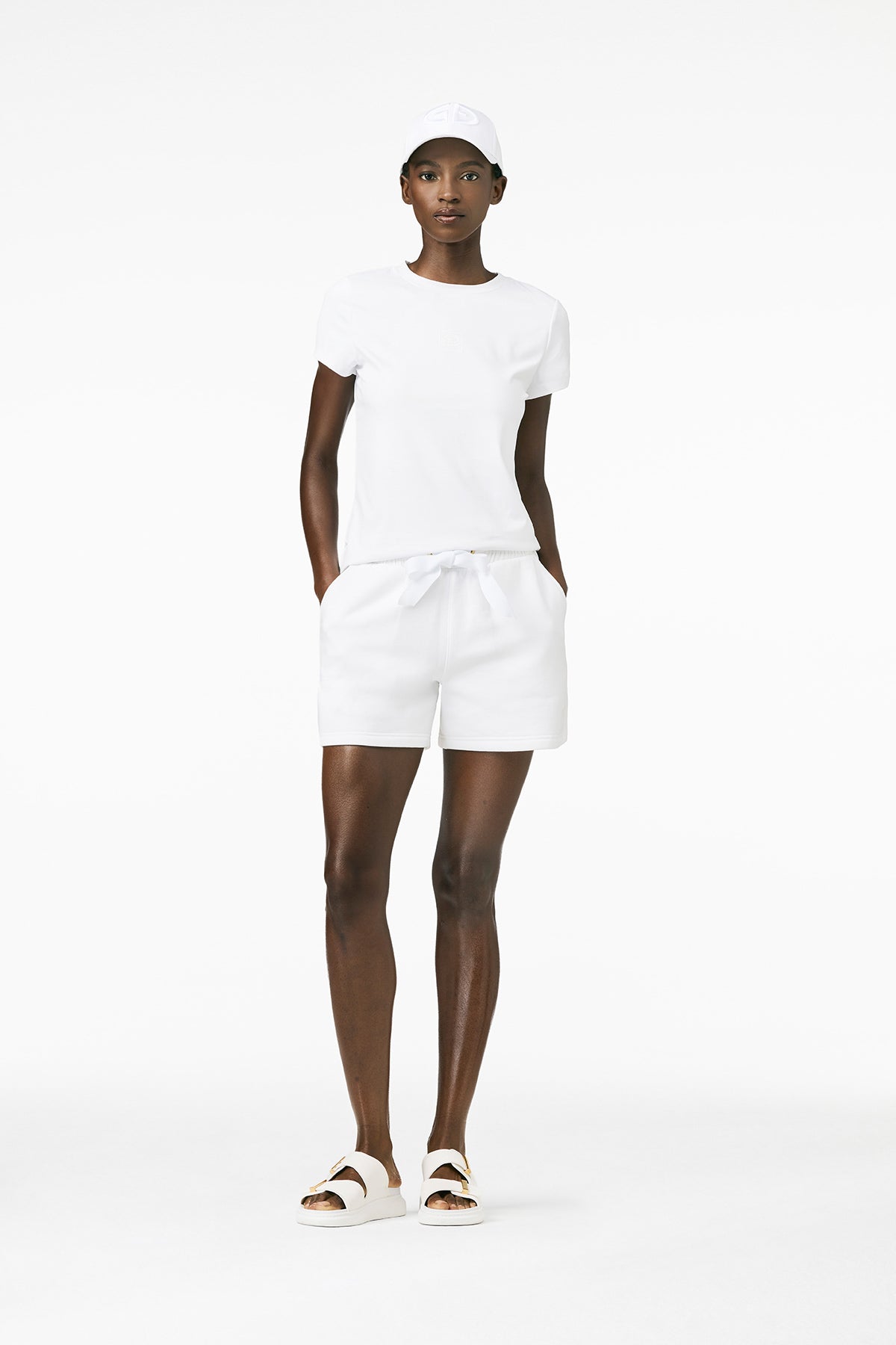 Biały T-shirt LEGACY short sleeve top