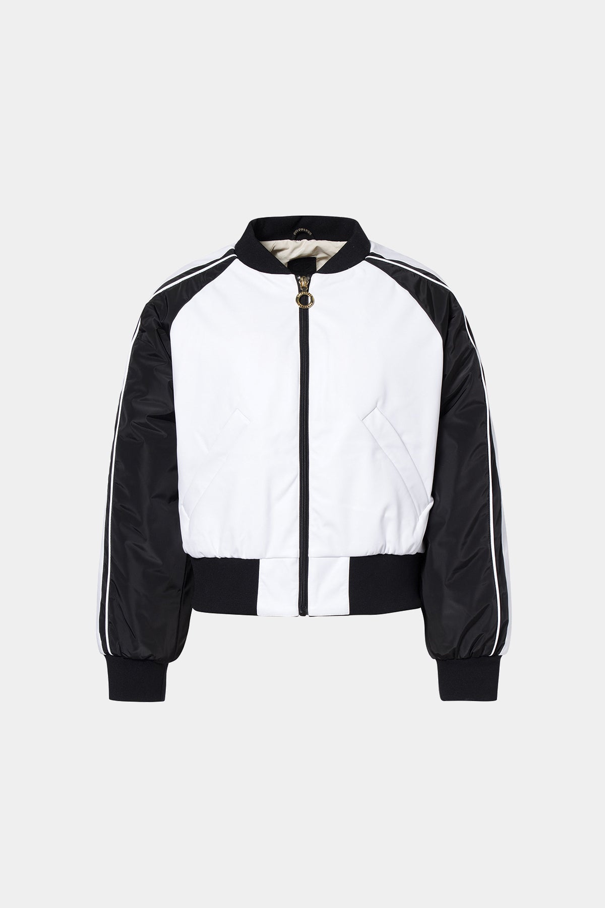 Biało czarna kurtka SUNOVA track jacket