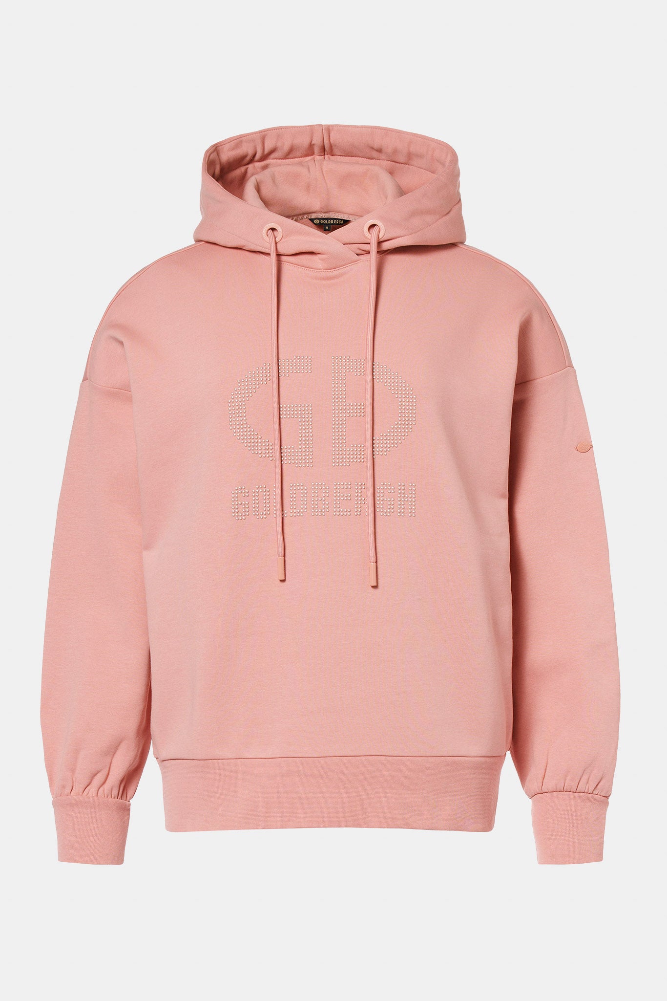 Różowa bluza damska z kapturem GIORGIA hooded sweater