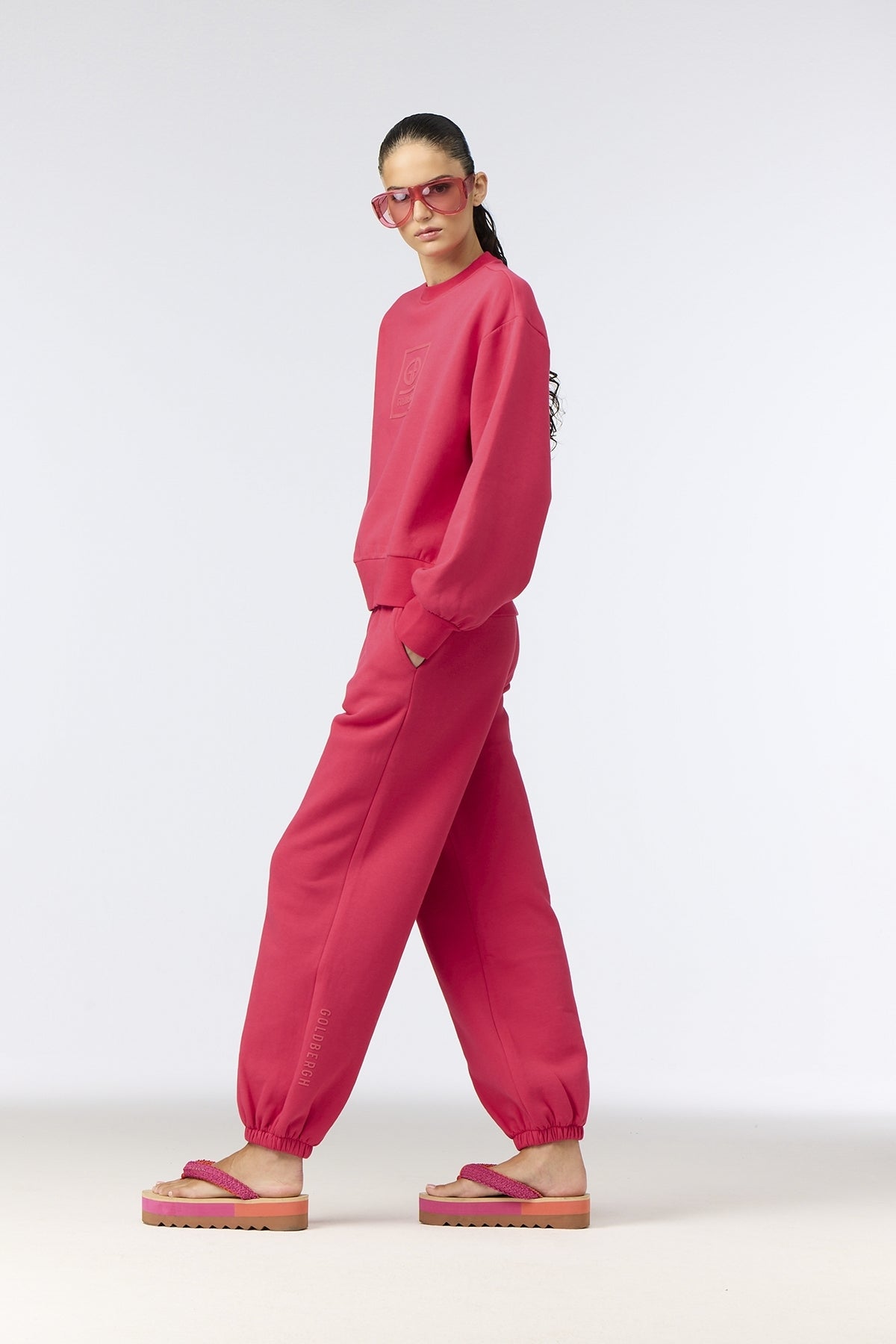 Różowa bluza RELAX sweater