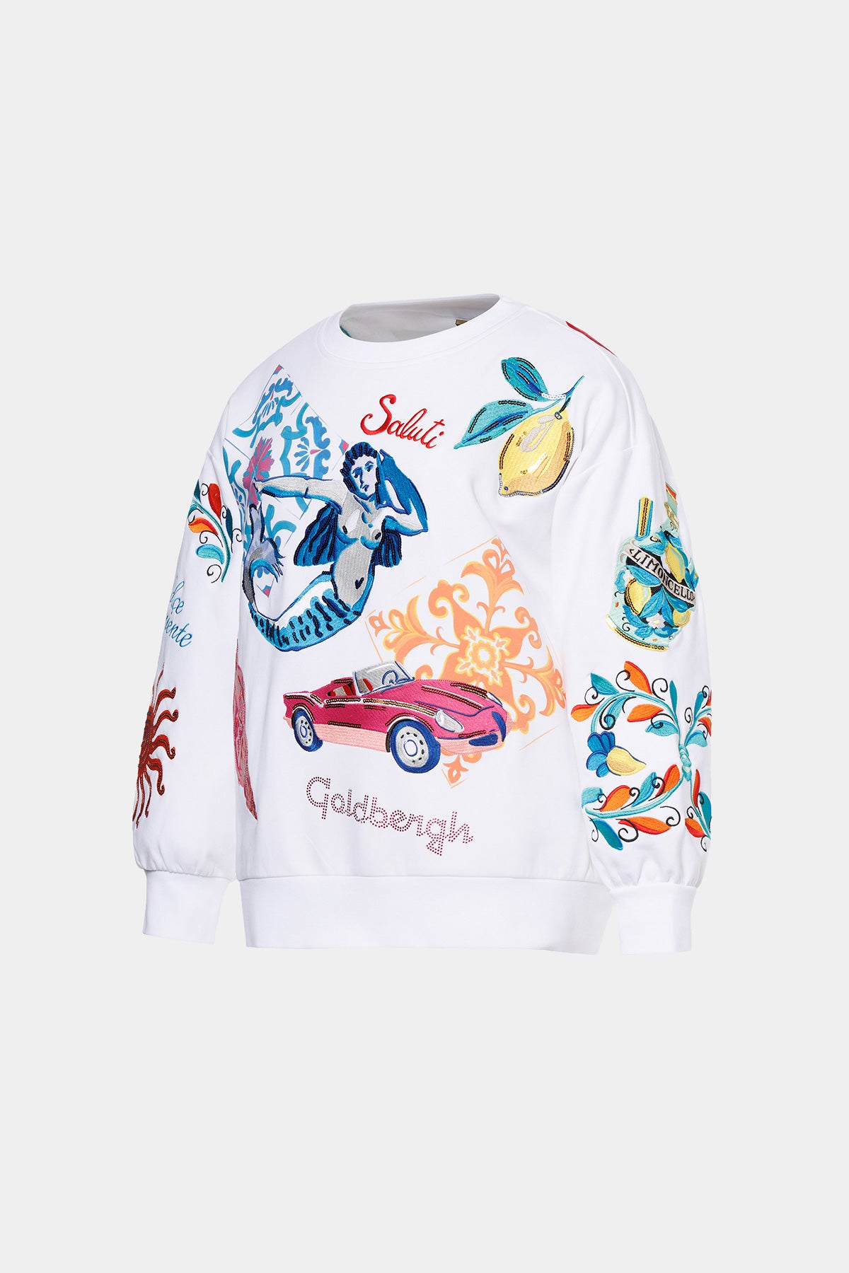 Biała bluza SERAPHINA sweater