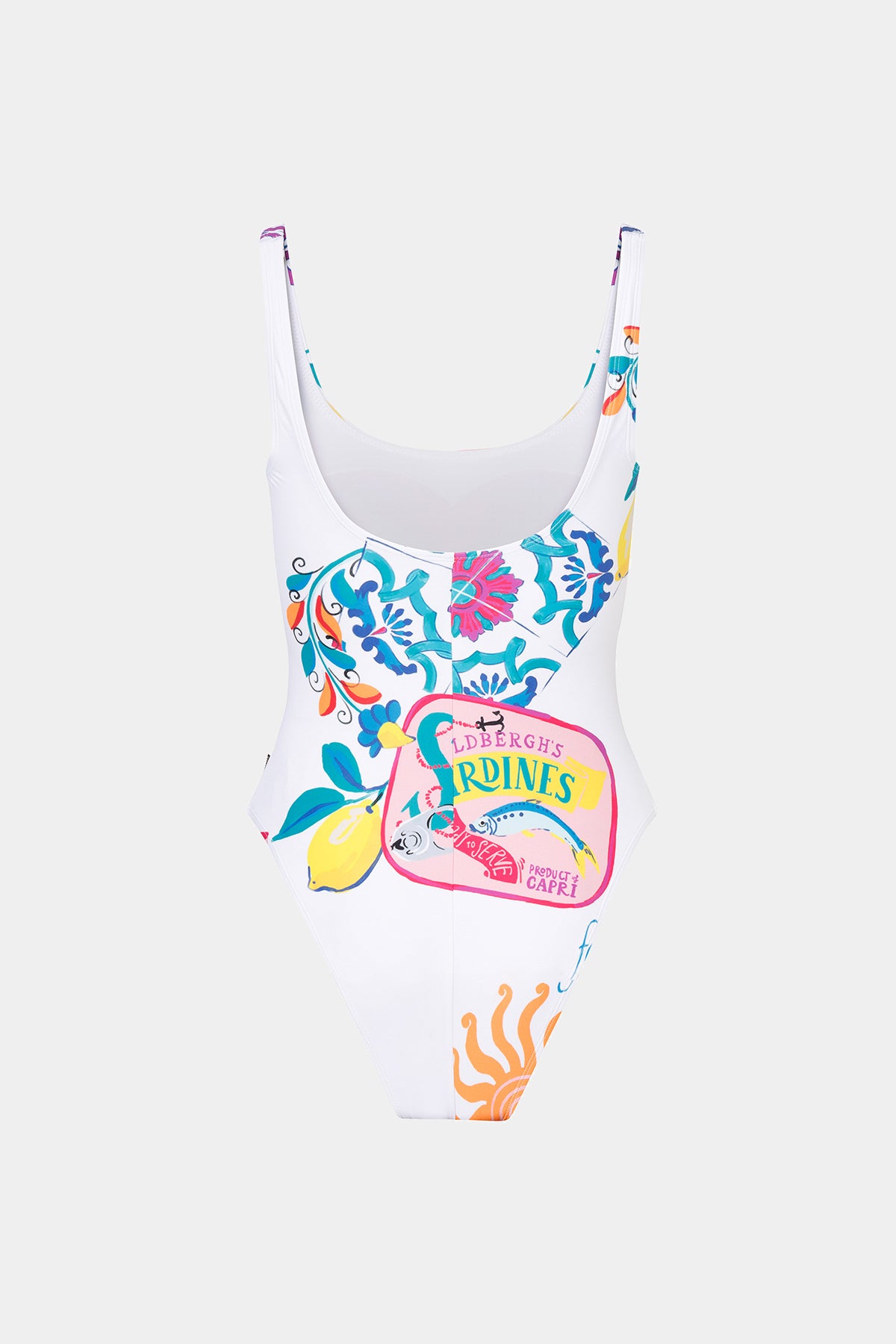 Niebieski strój kąpielowy CAPRICIA bathing suit