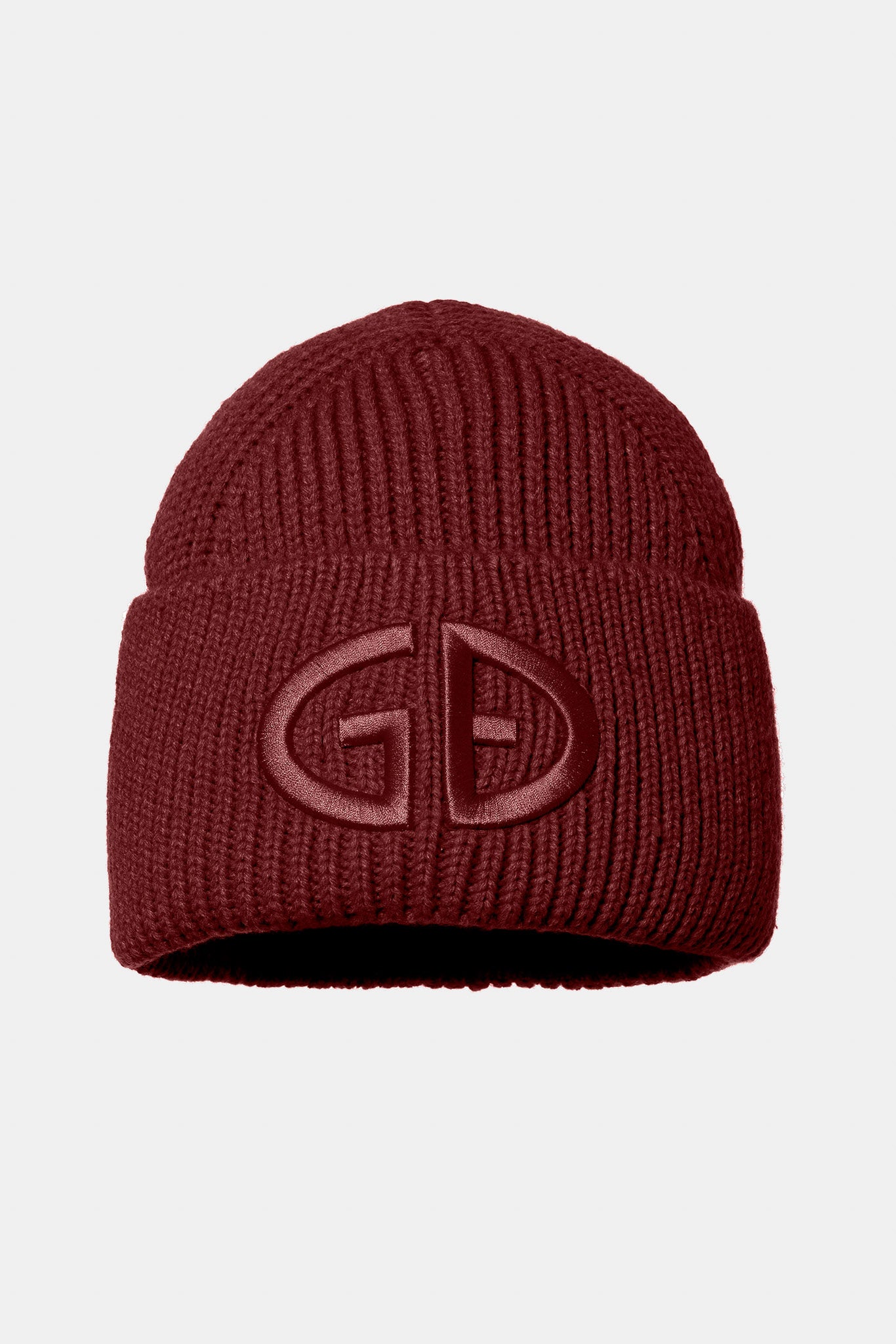 Bordowa czapka damska VALERIE beanie