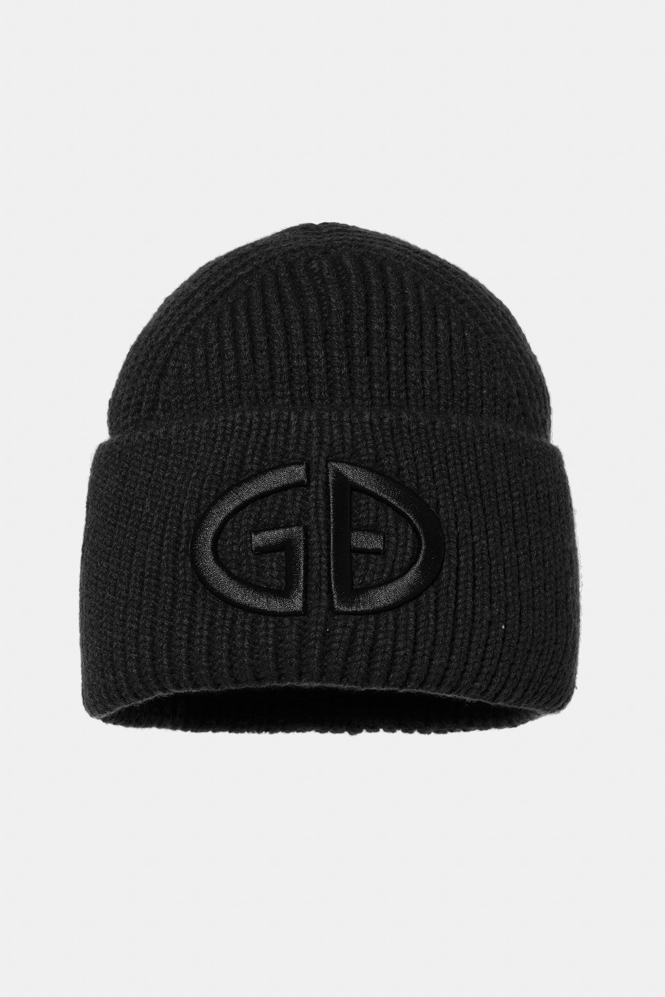 Czarna czapka damska VALERIE beanie