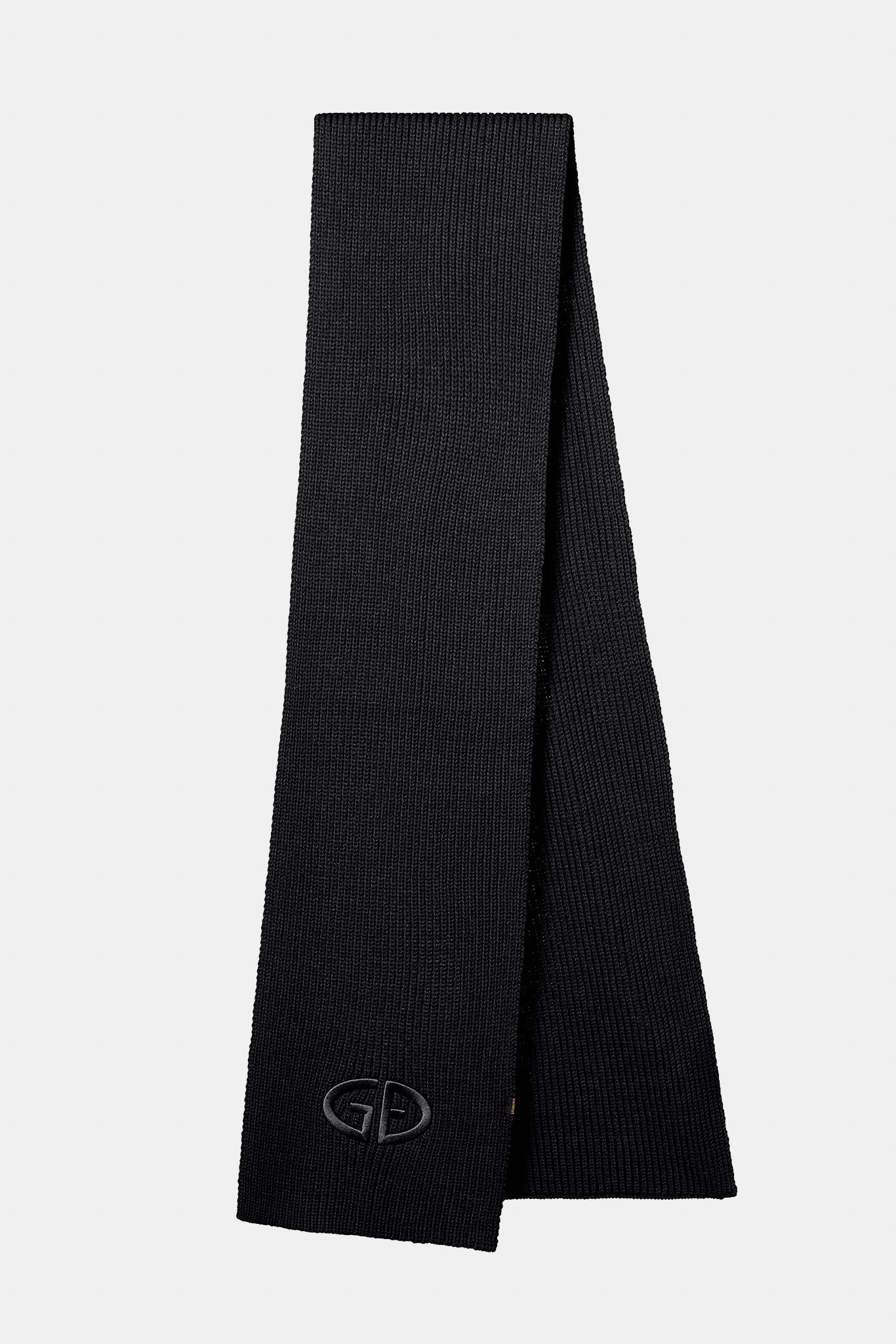 Czarny szalik VALENTINA scarf