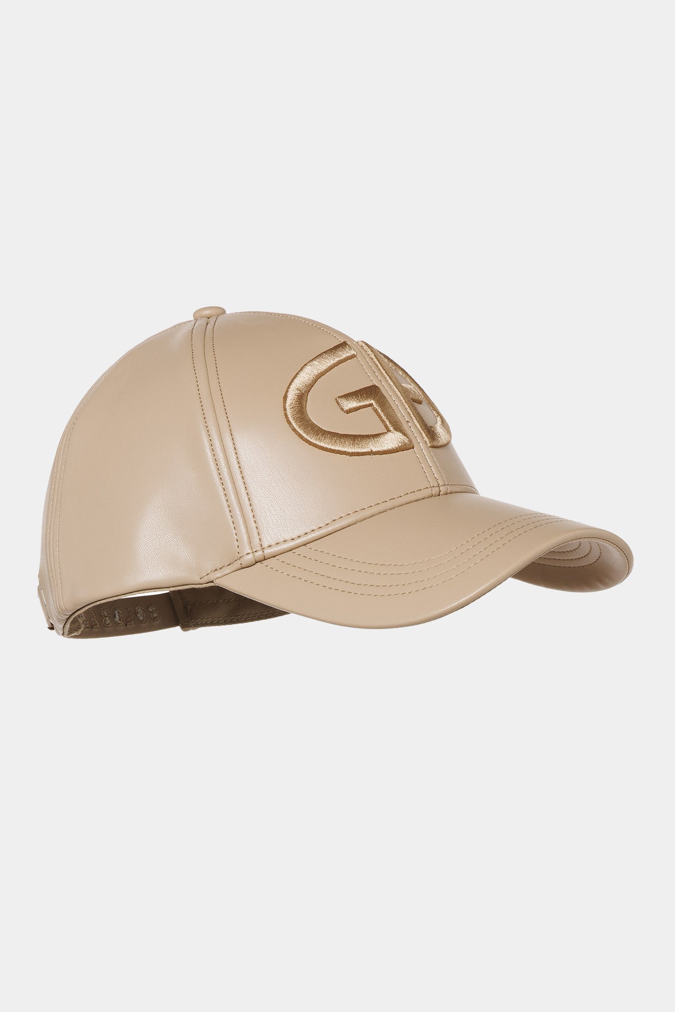 Kremowa czapka z daszkiem PAOLA baseball cap