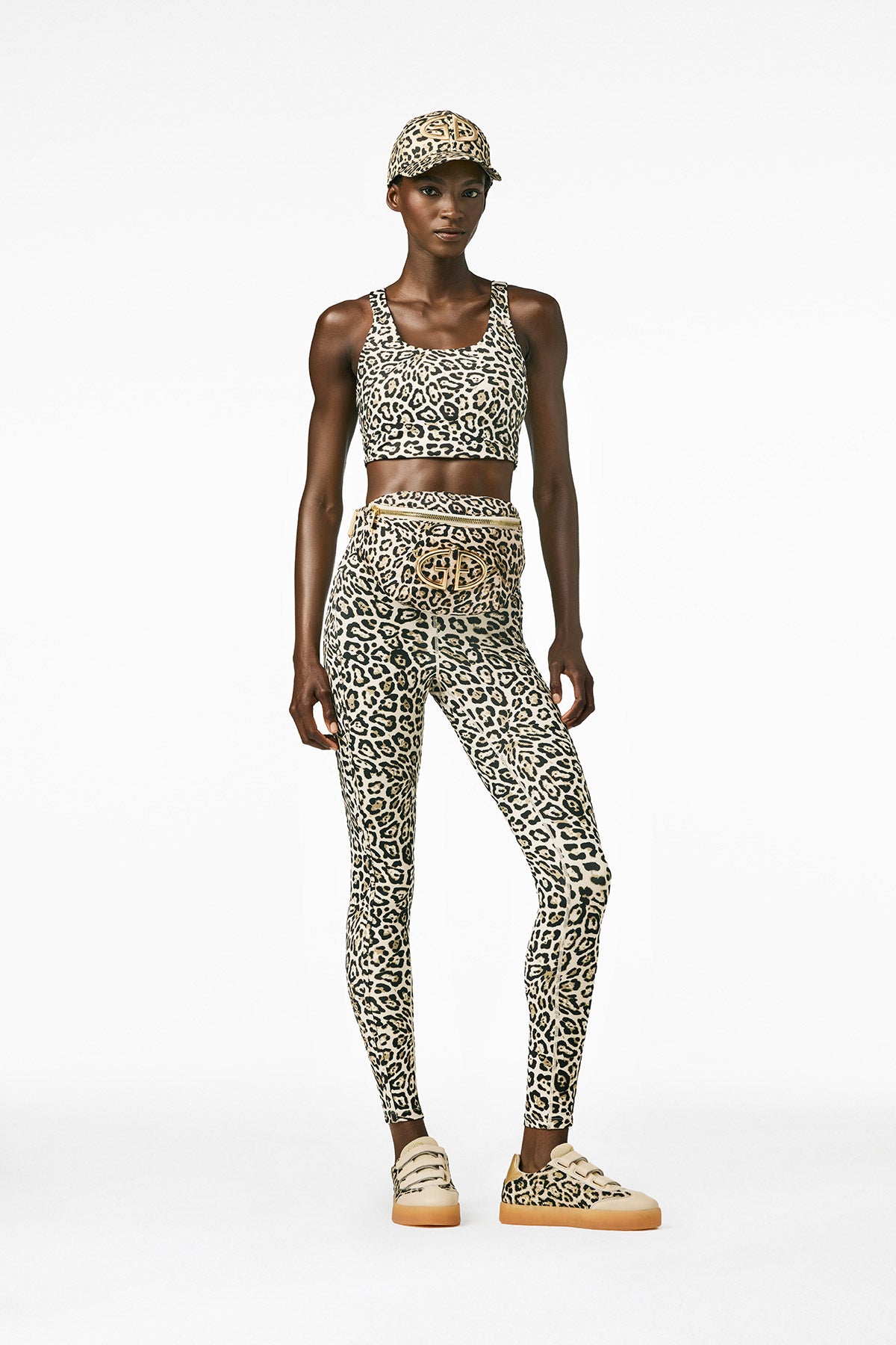 Sneakersy WILD print jaguar