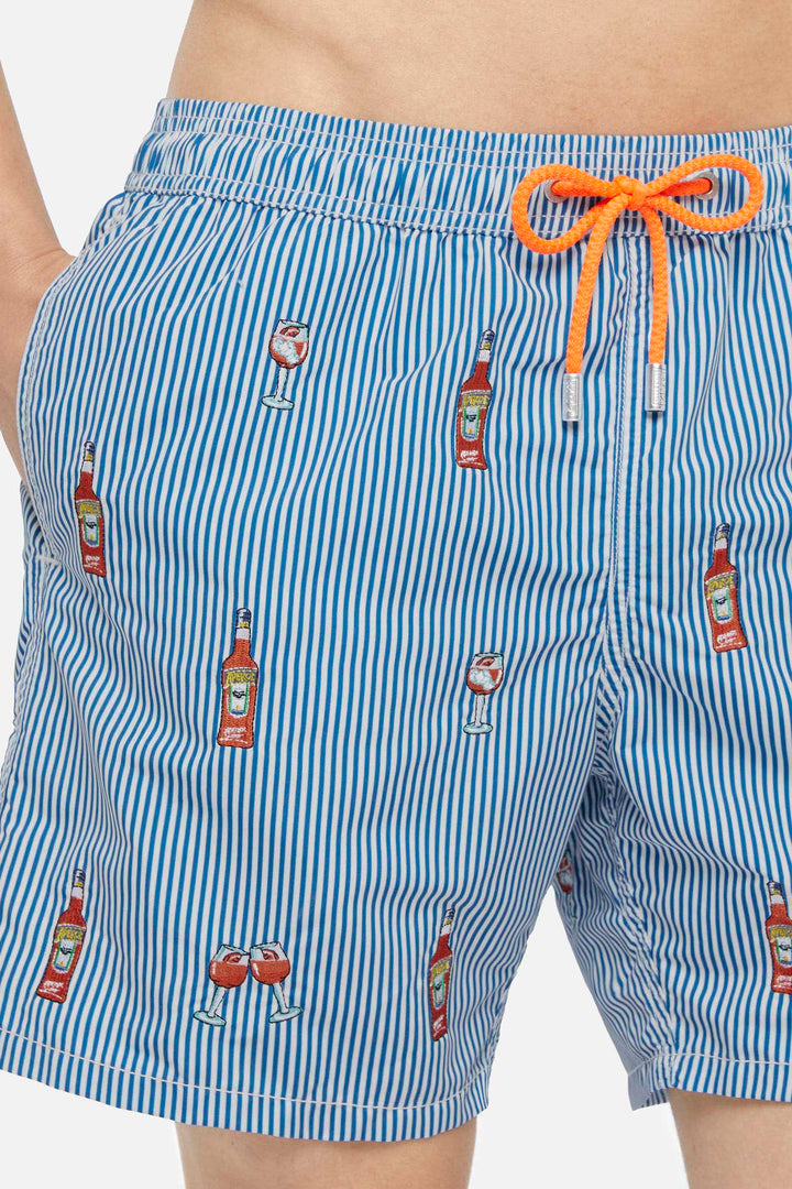Załaduj zdjęcie do przeglądarki galerii, Szorty męskie Gustavia Embroidery