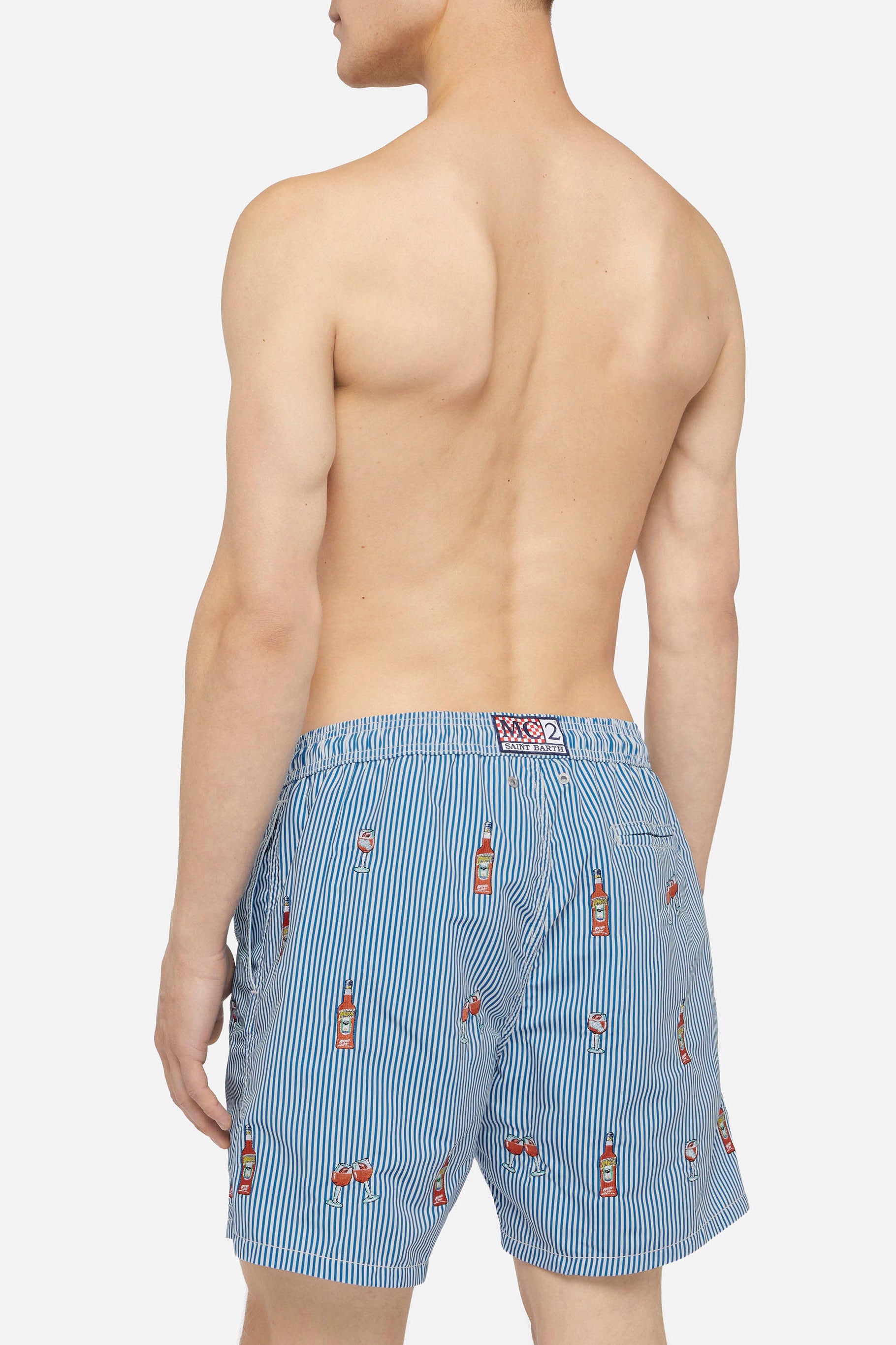 Gustavia Embroidery Men's Shorts