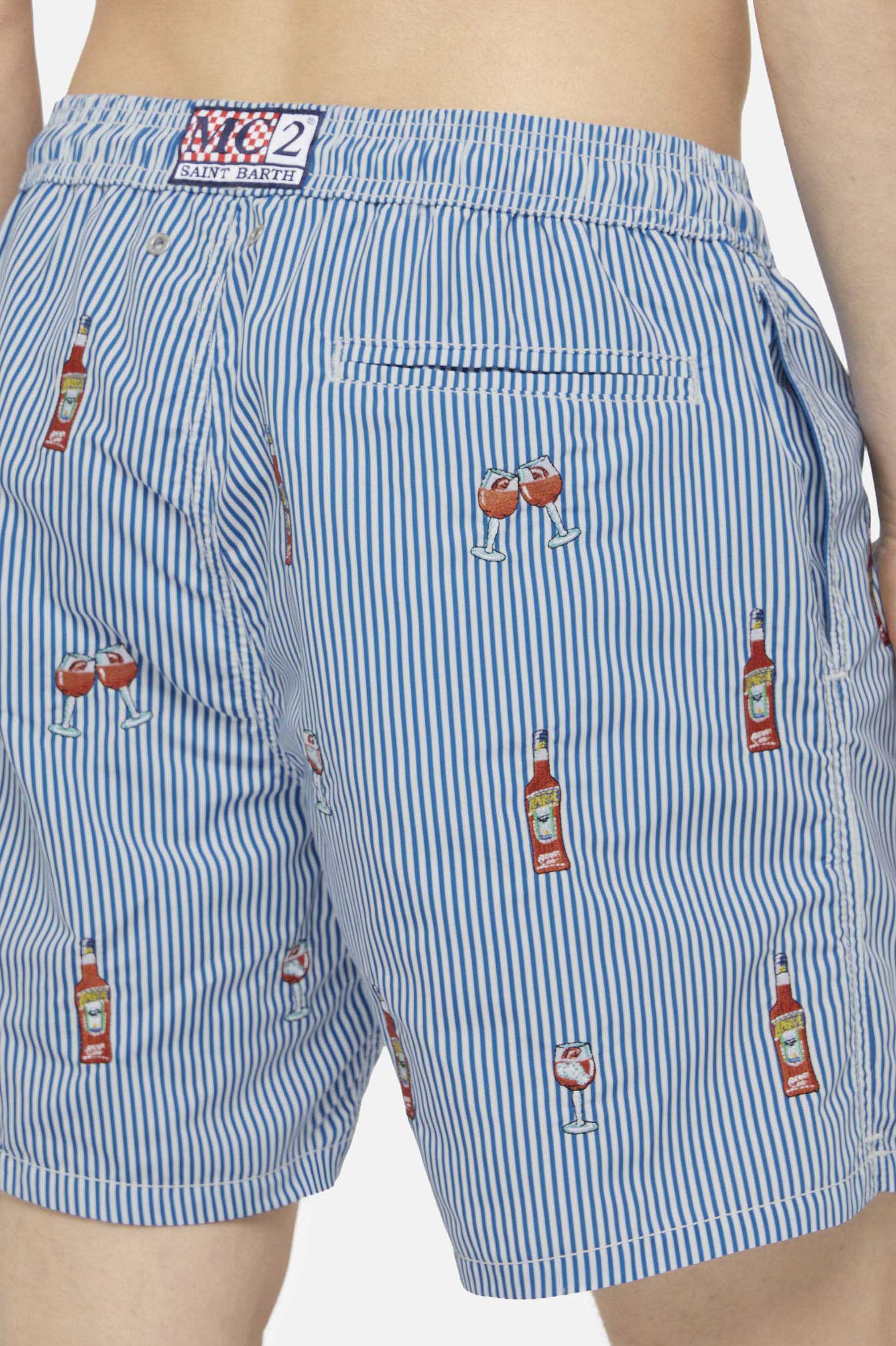 Gustavia Embroidery Men's Shorts