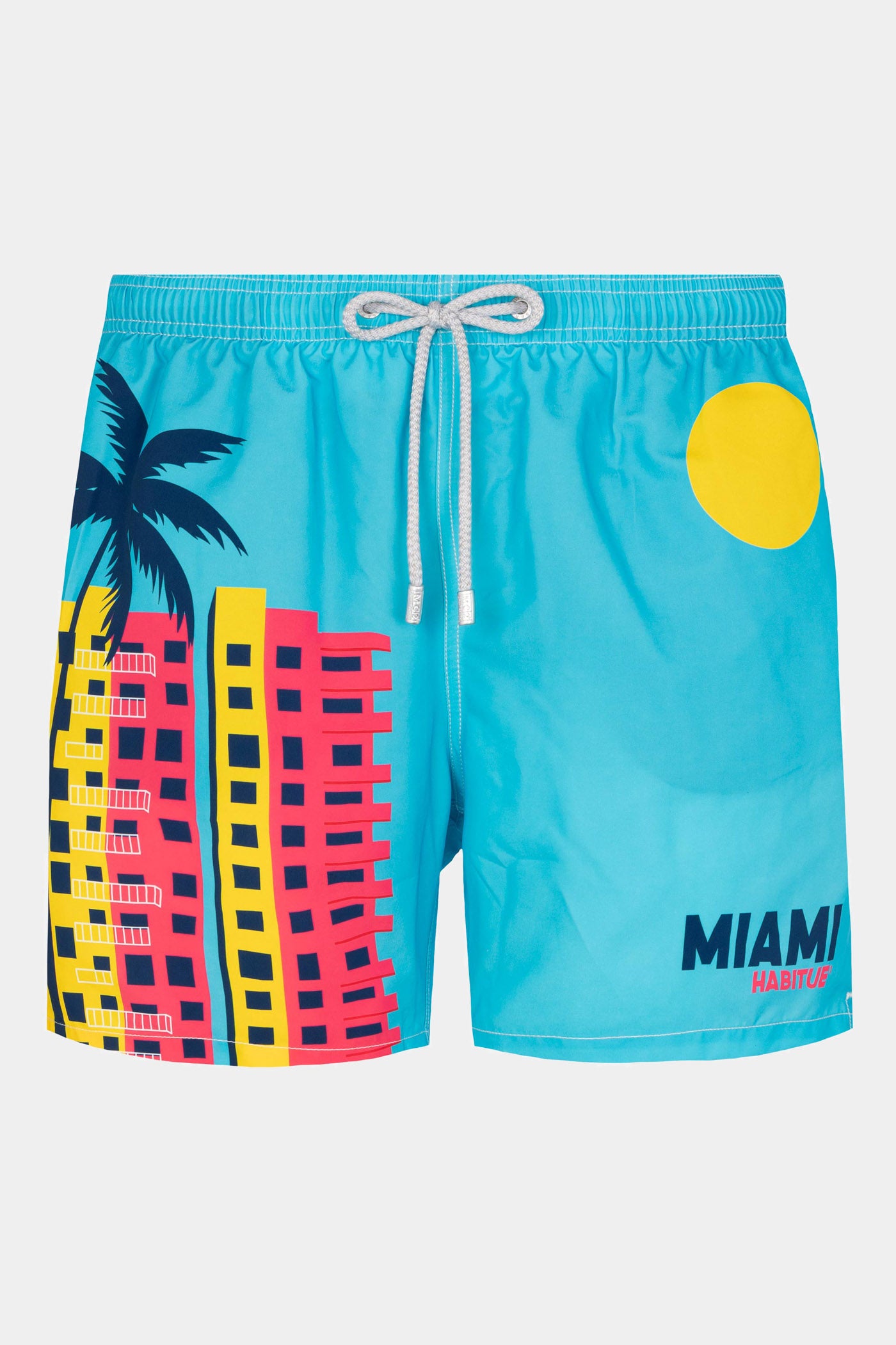 Gustavia Men's Placed Print Shorts