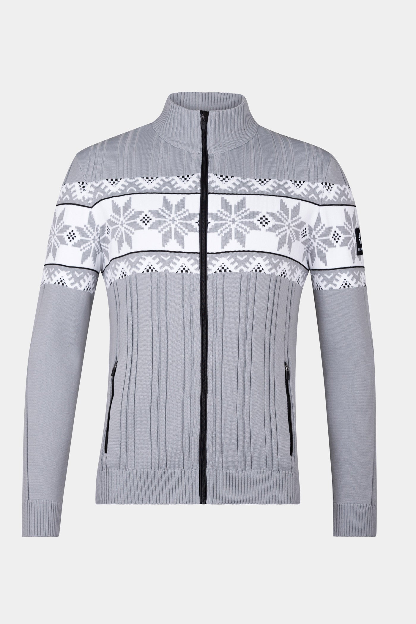 Men's Full Zip Cord Sweater