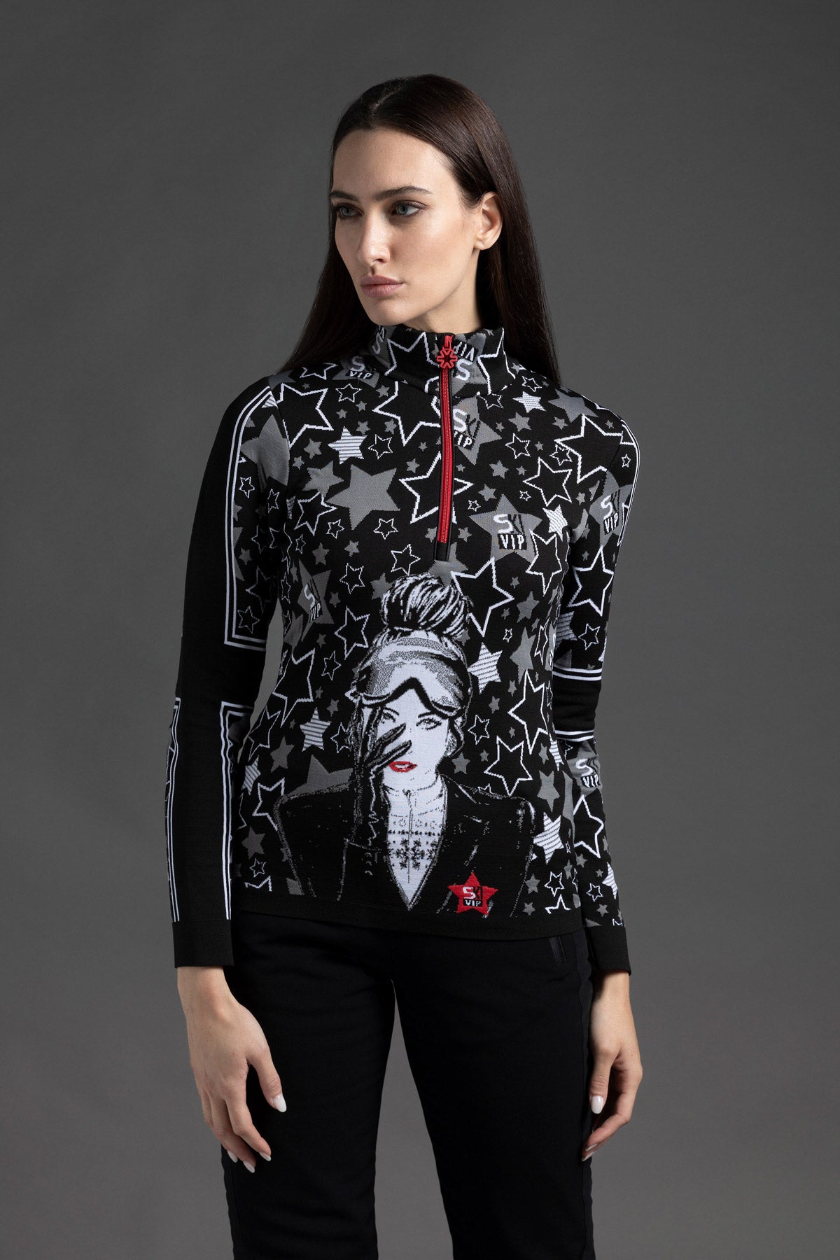 Newland SportowyButik Women's Half Zip Sweatshirt