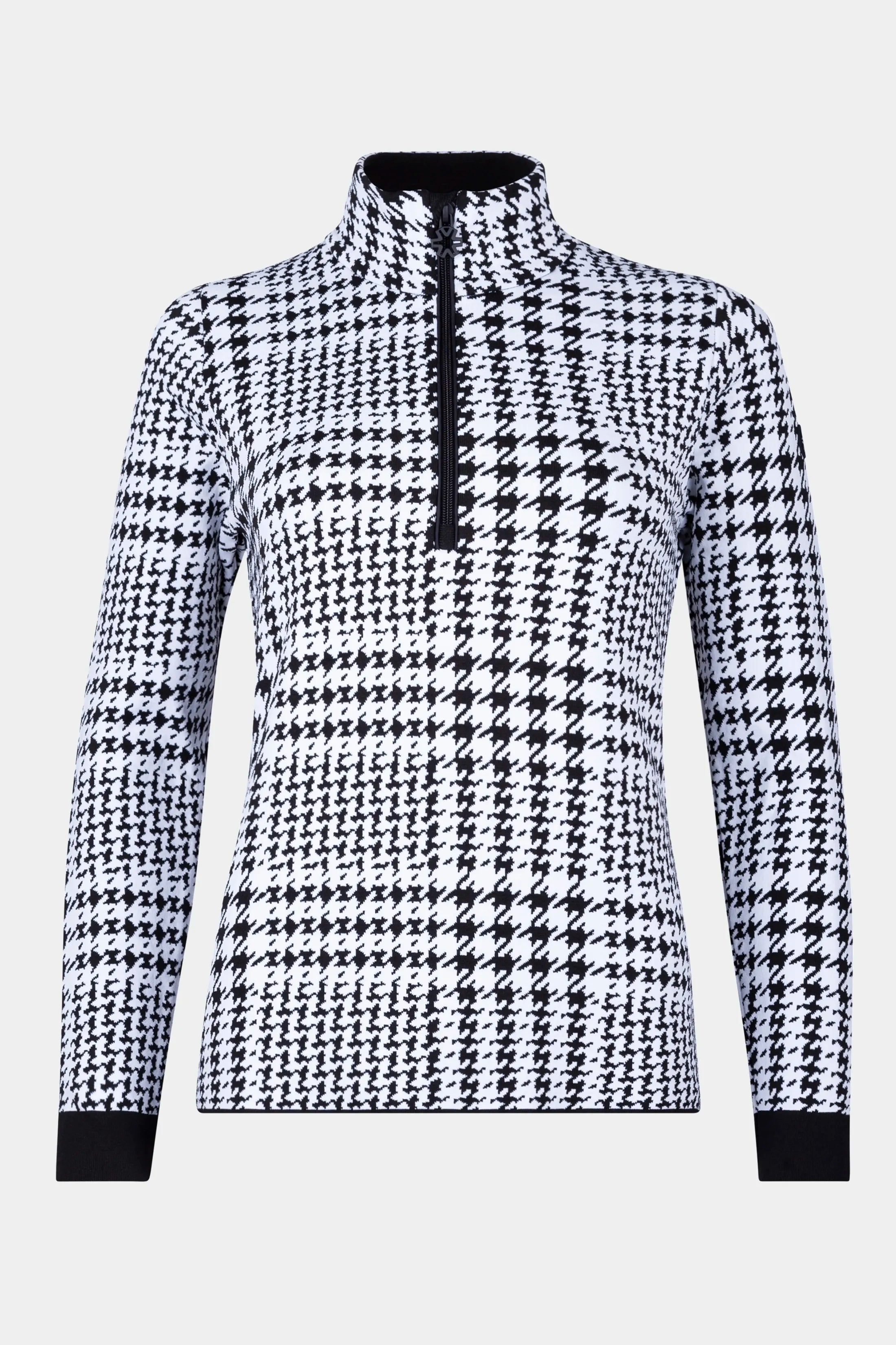 Golf damski 1/2 zip Madonna di Campiglio