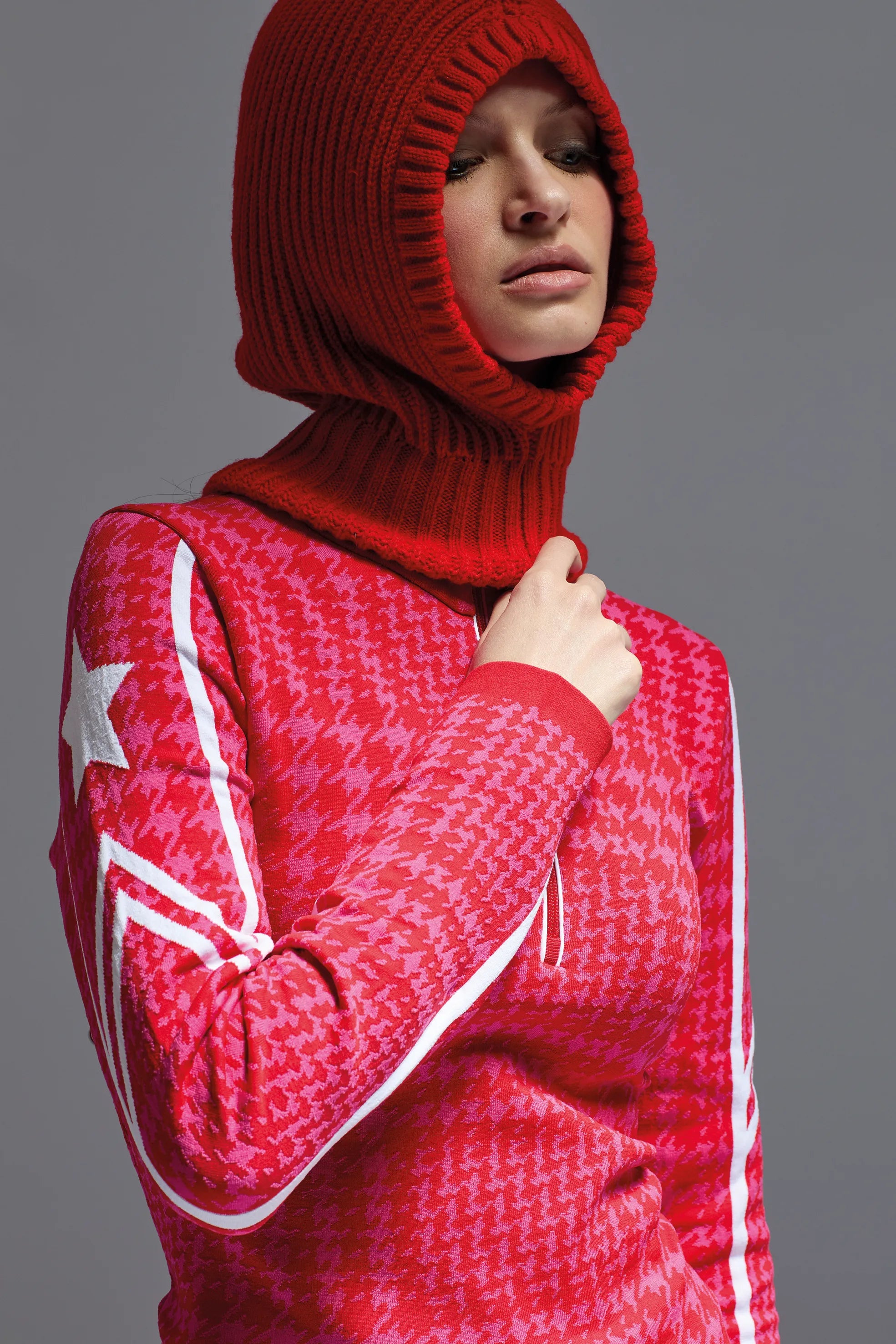 Damski golf 1/2 zip Norkette