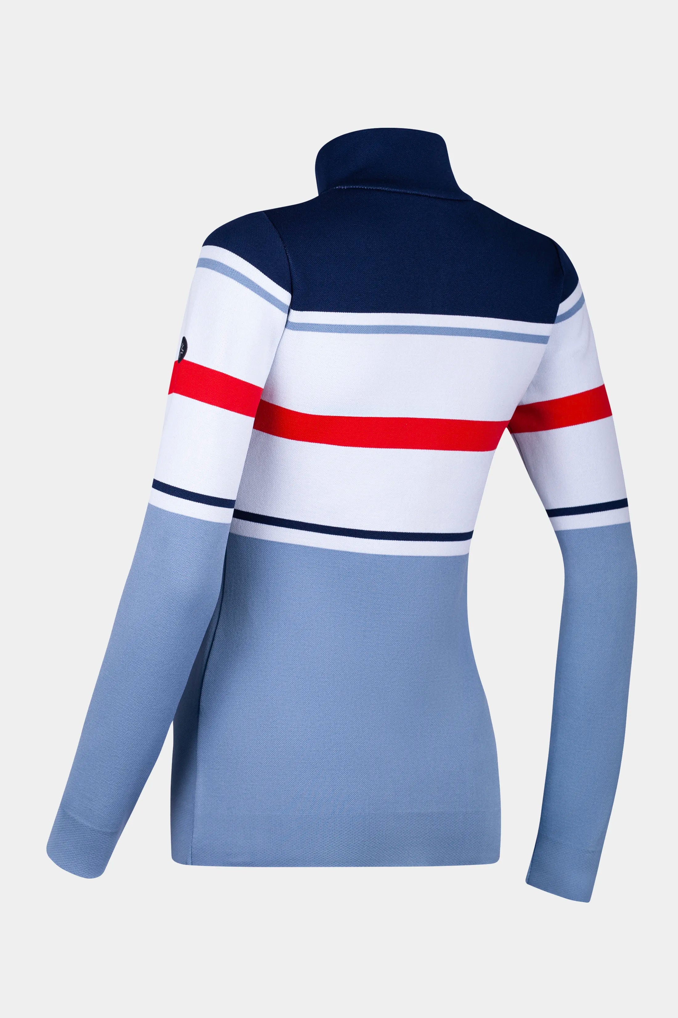 Golf damski 1/2 zip Vallee Blanche