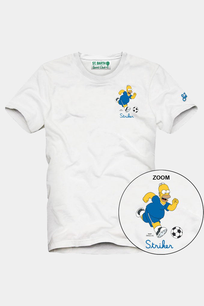 T-shirt męski Portofino Homer Striker Ball 01n Emb