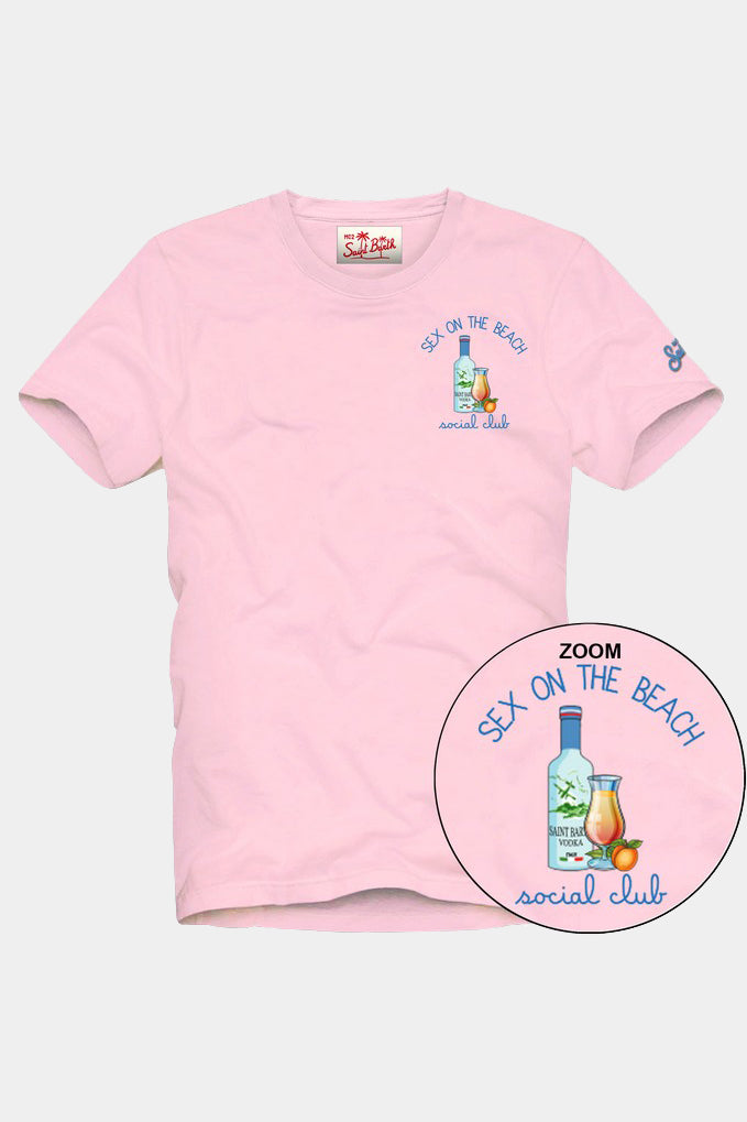 T-shirt męski Portofino Social Beach 21 Emb