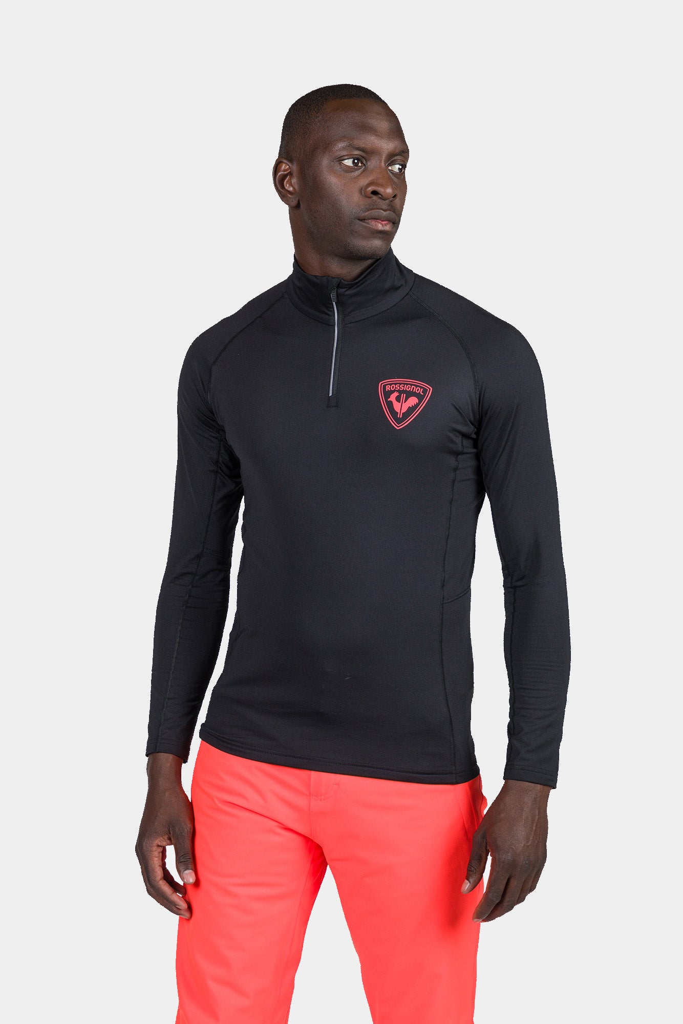 Czarna bluza na zamek 1/2 Hero classique