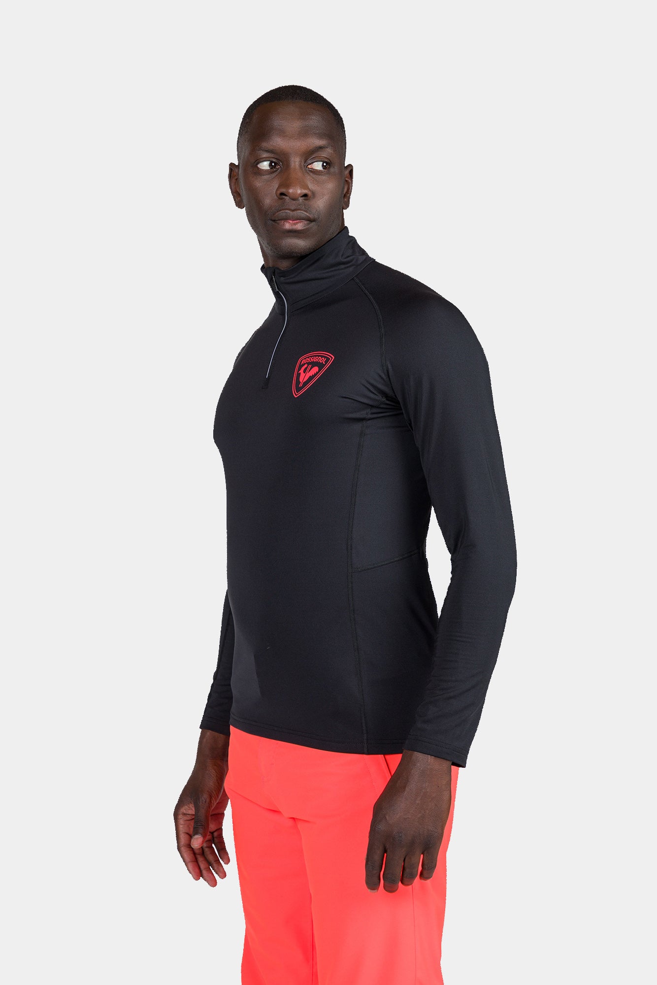 Czarna bluza na zamek 1/2 Hero classique