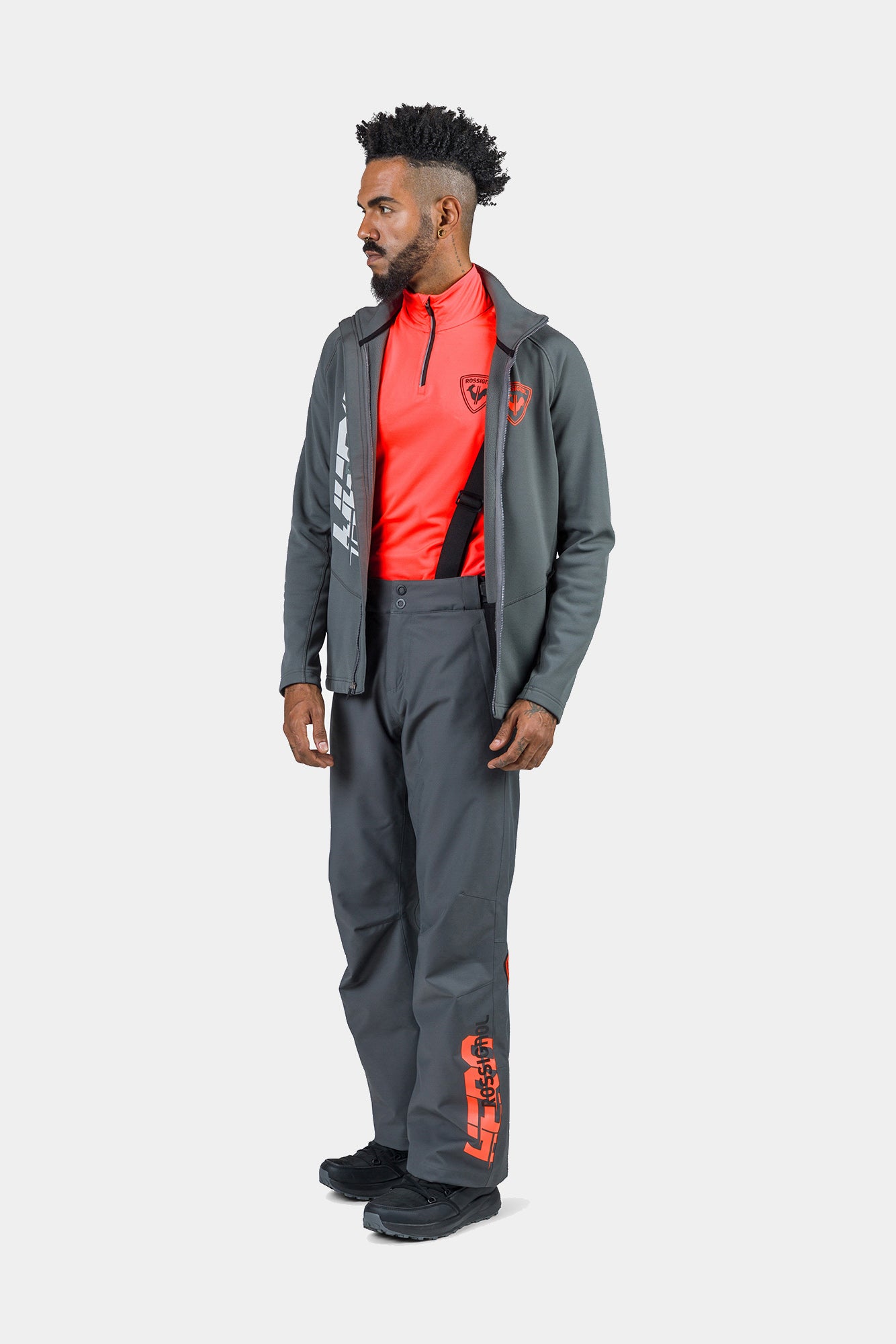 Neonowa bluza na zamek 1/2 Hero classique