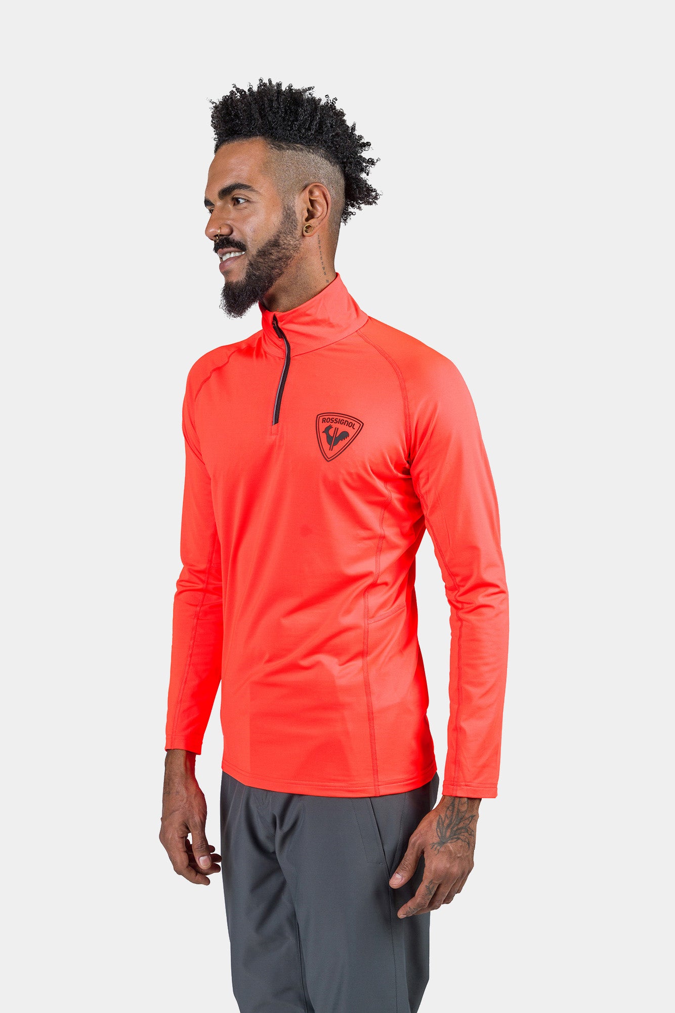 Neonowa bluza na zamek 1/2 Hero classique