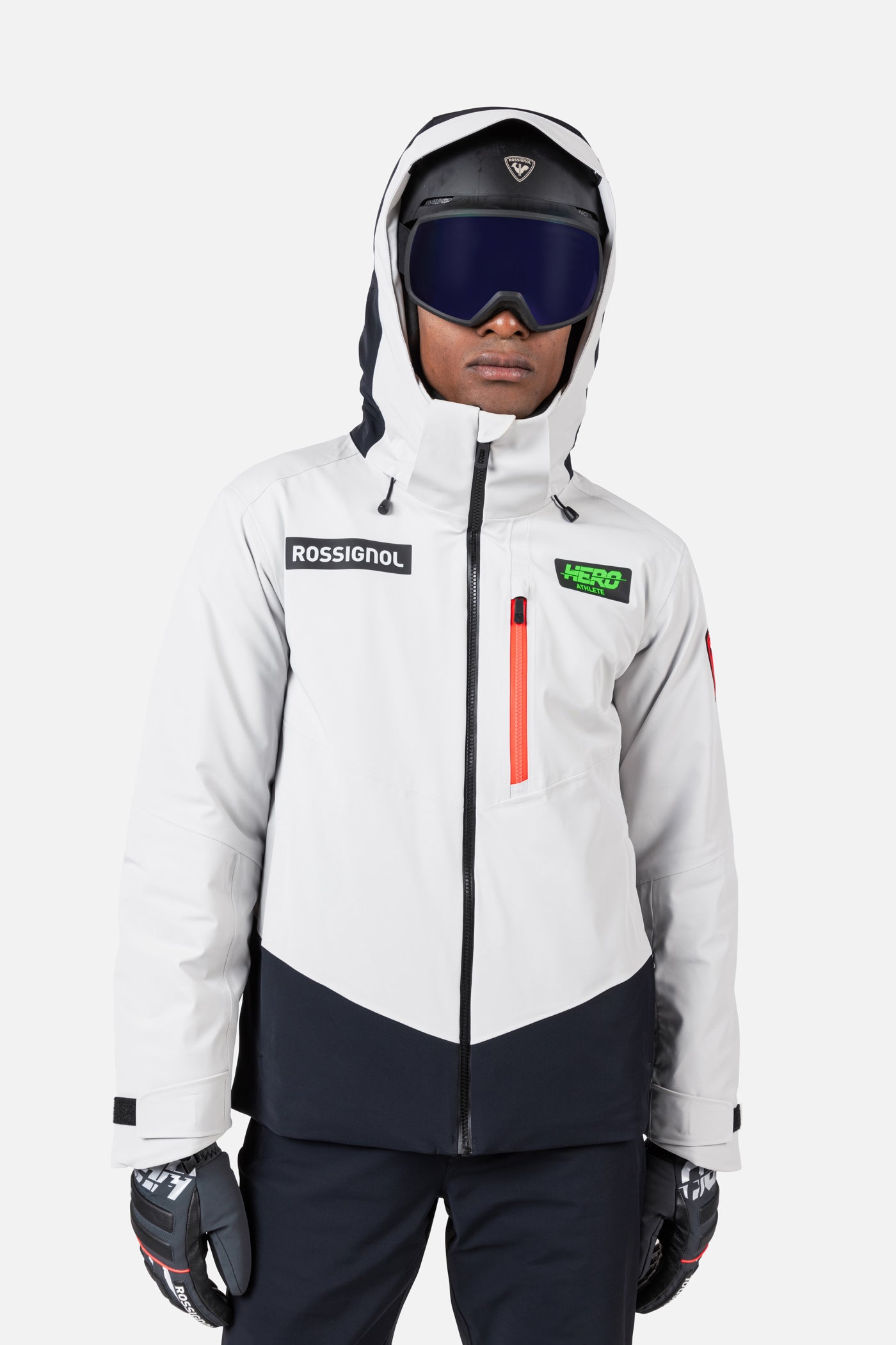Hero Blackside Insulated Gray Ski Jacket