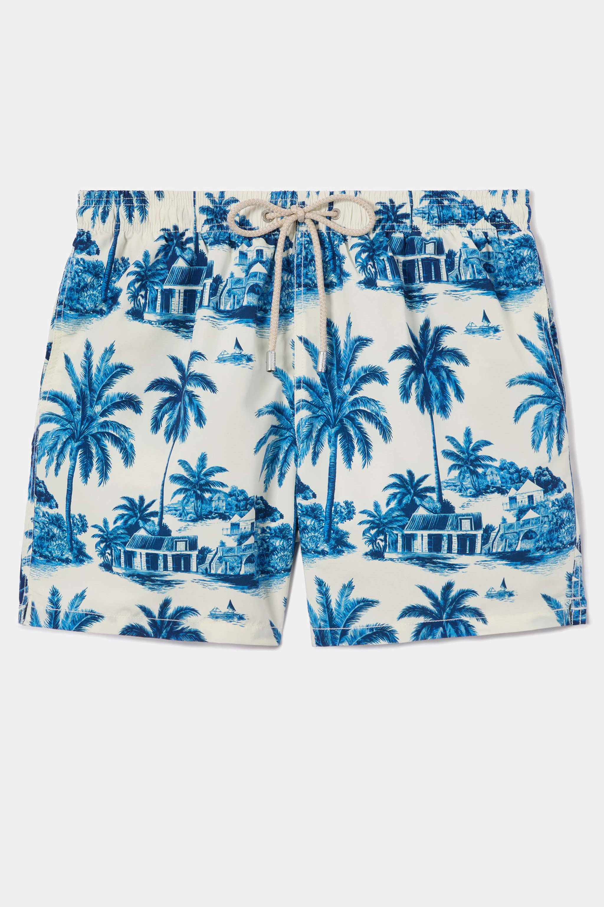 Szorty kąpielowe męskie Gustavia Rd St Barth Jouy 1061