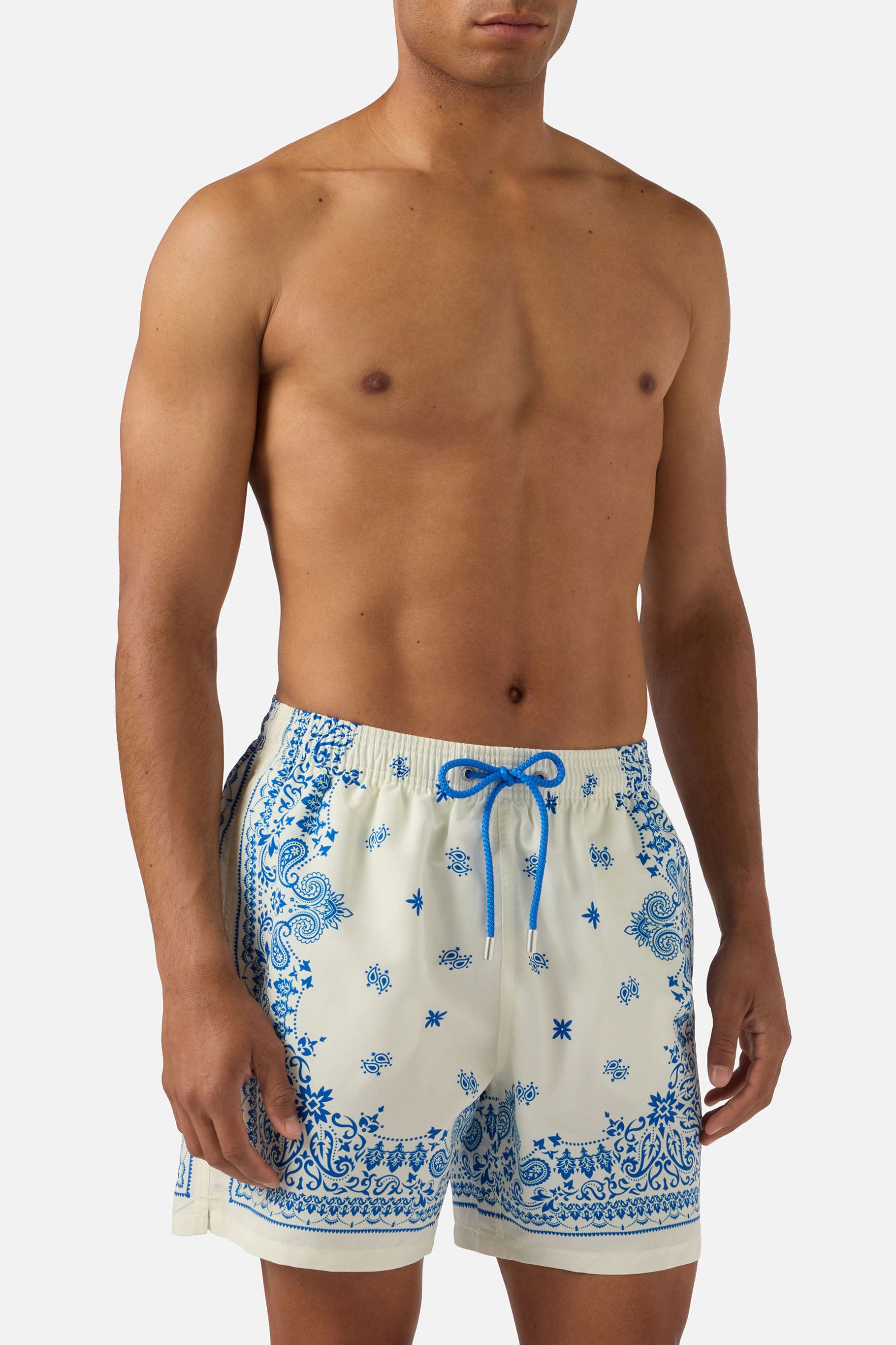 Szorty kąpielowe męskie Gustavia Placed Print Bandanna Paisley 10