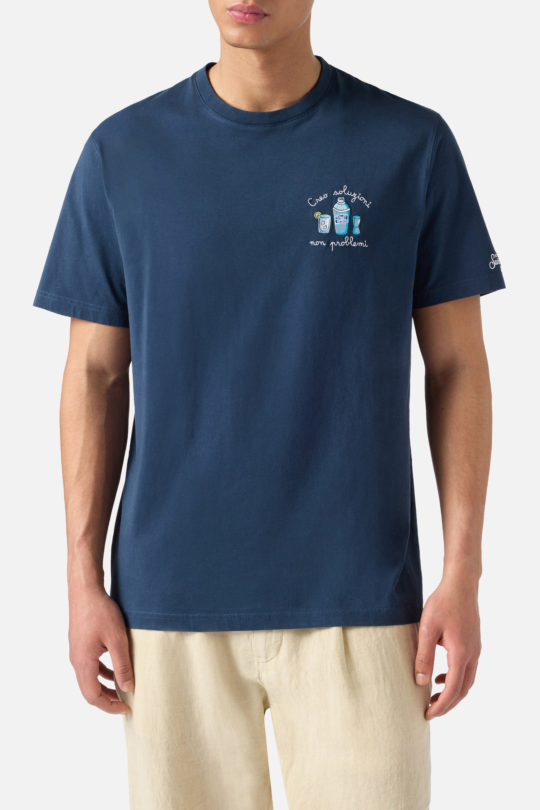 T-shirt męski Portofino Barman Soluzioni 61 Emb