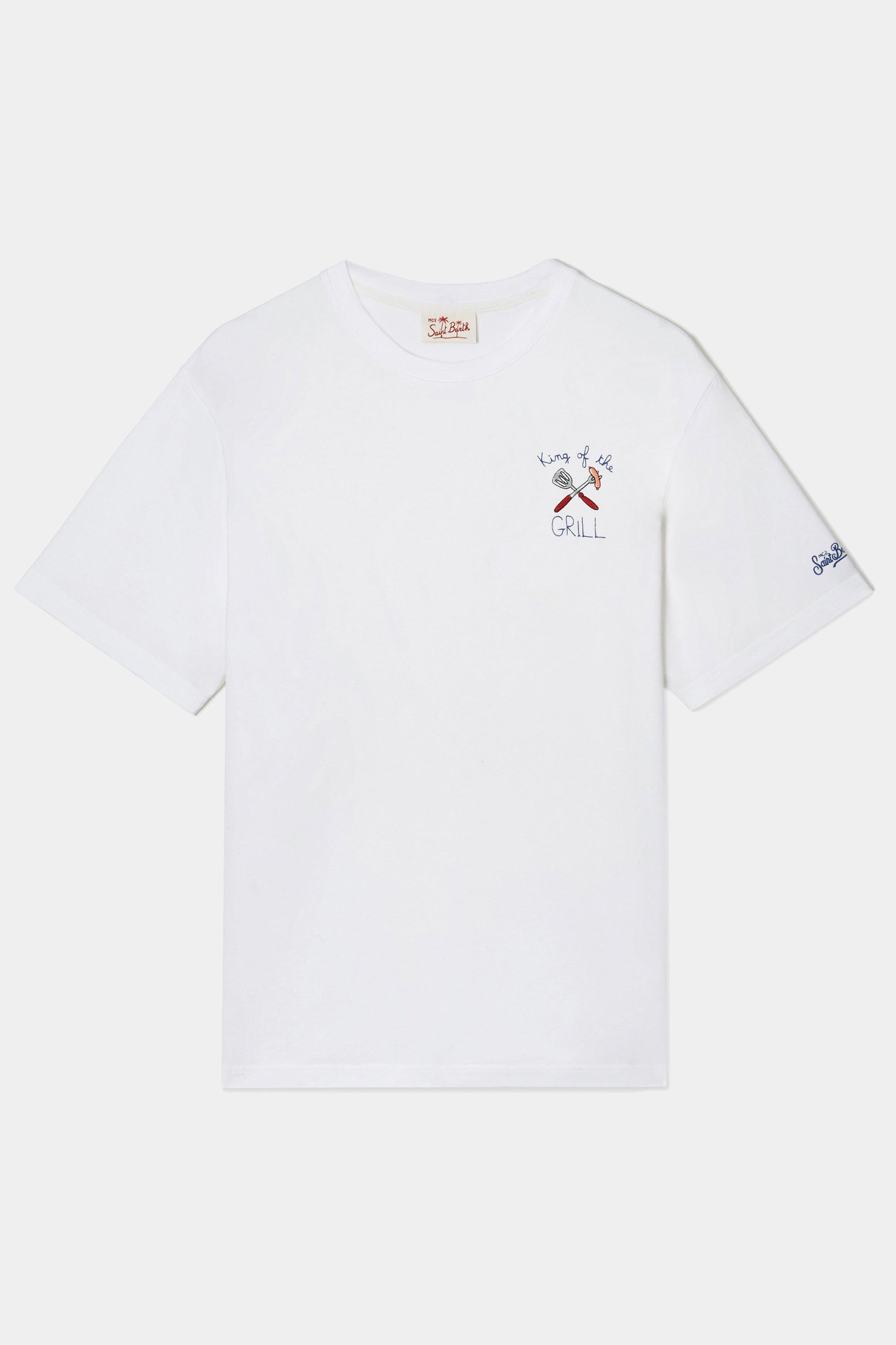T-shirt męski Portofino Bbq King 01n Emb