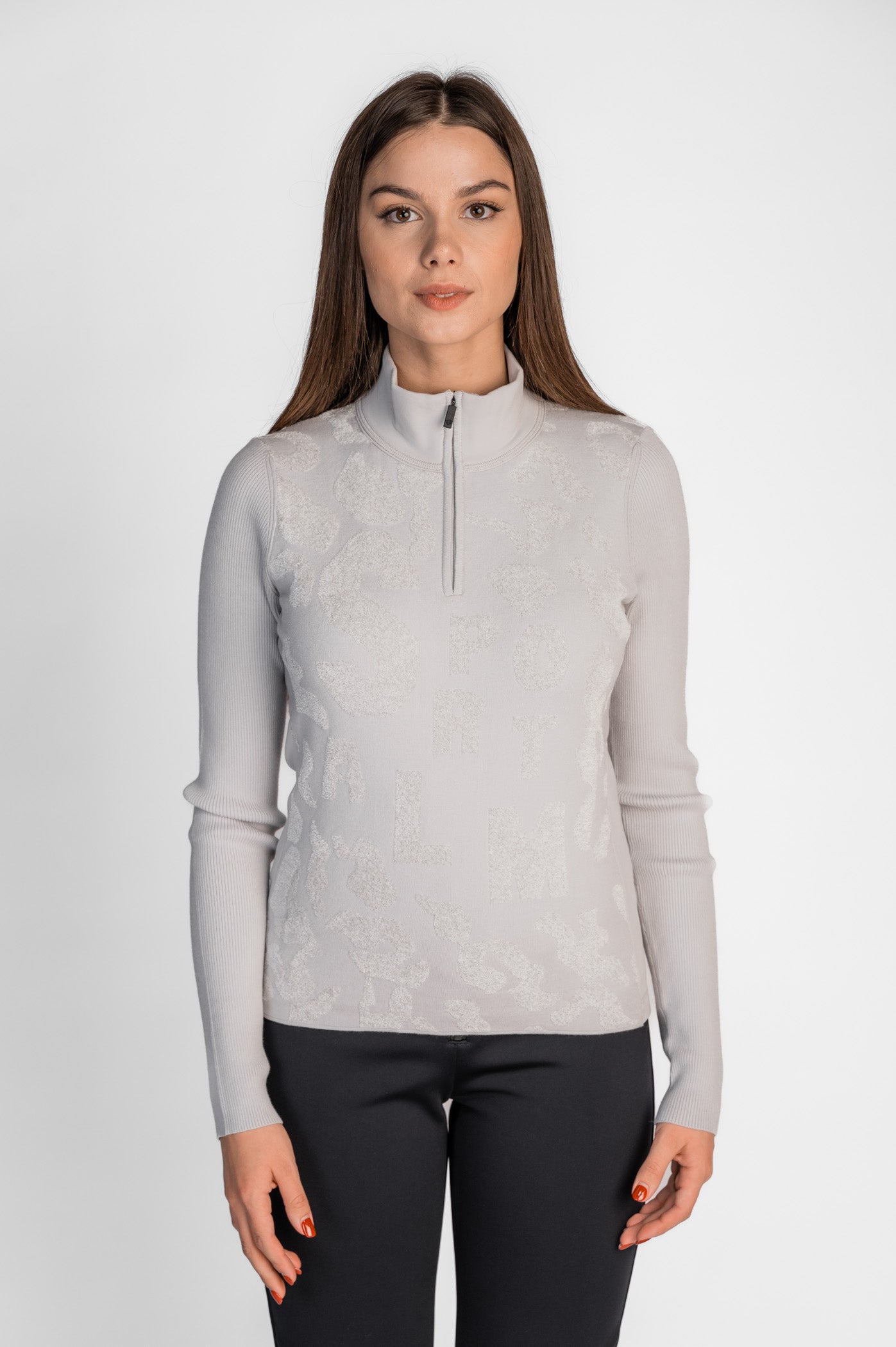Women's 1/2 Zip Budapest NE Sweater
