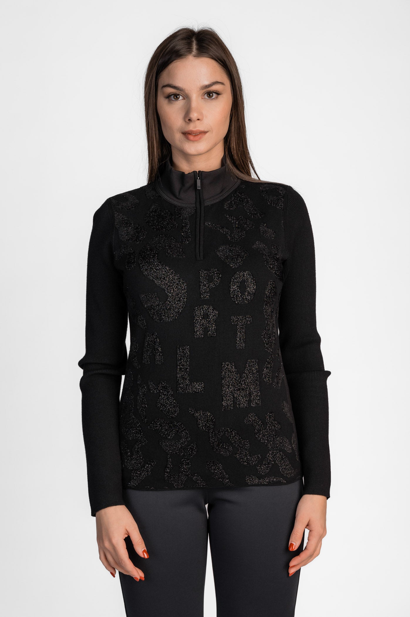 Women's 1/2 Zip Budapest NE Sweater
