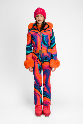 Kombinezon narciarski Damski La Fête Faux Border Ski Suit