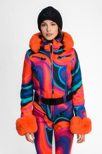 Kombinezon narciarski Damski La Fête Faux Border Ski Suit
