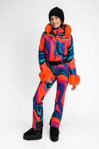 Kombinezon narciarski Damski La Fête Faux Border Ski Suit