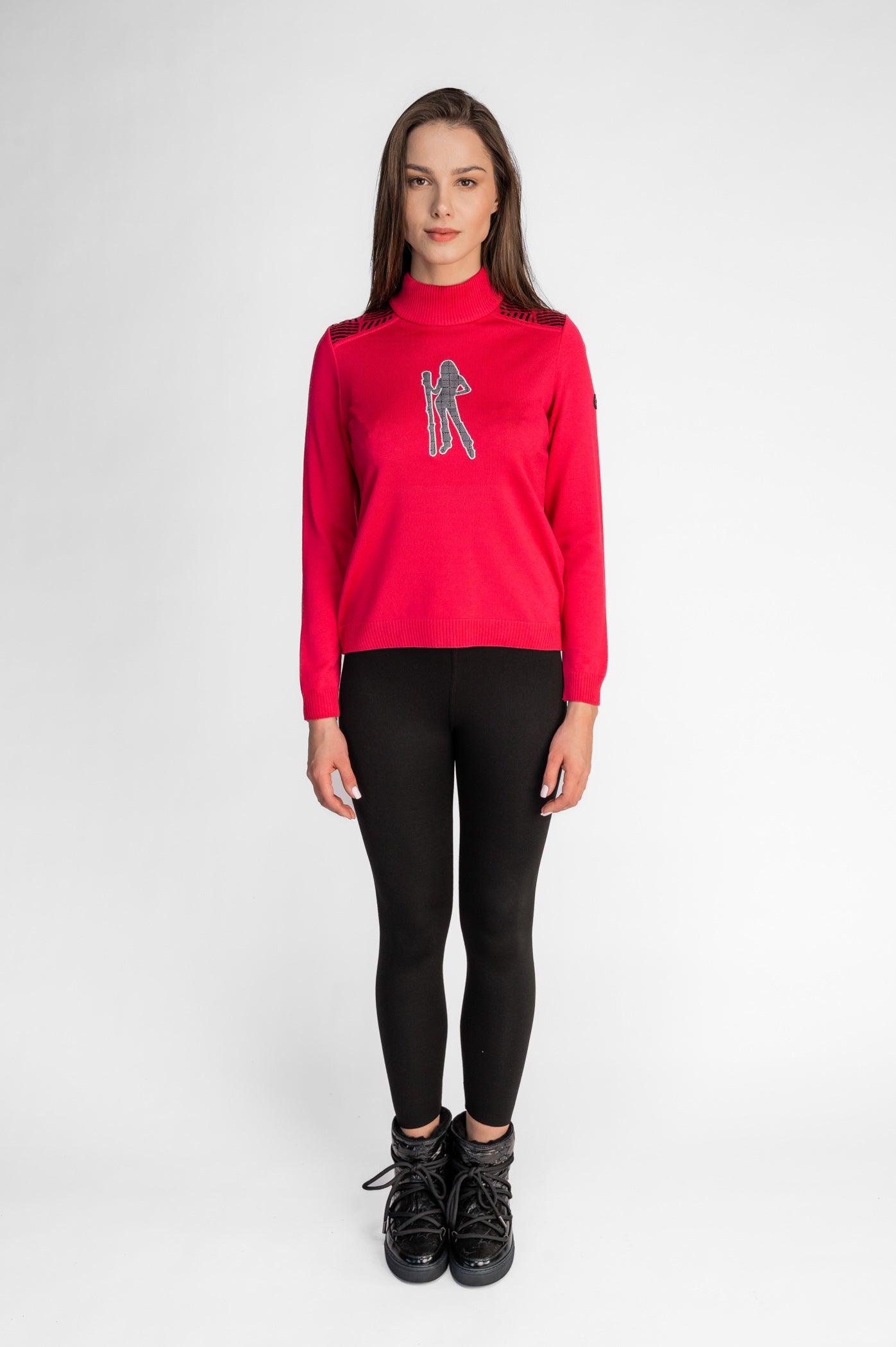 Sweter Wełniany Damski Fleur