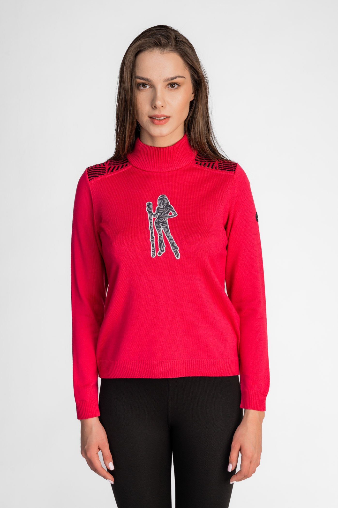 Sweter Wełniany Damski Fleur